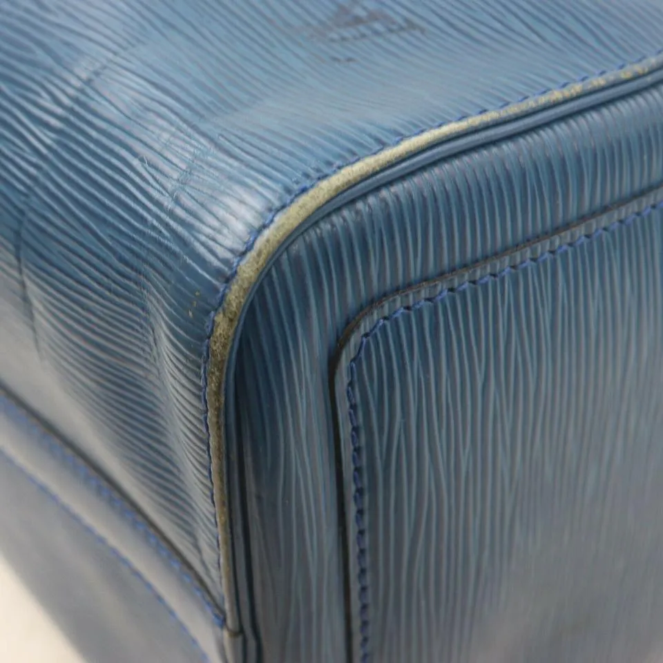 Louis Vuitton Blue Epi Leather Toledo Speedy 25 Boston Bag 863086