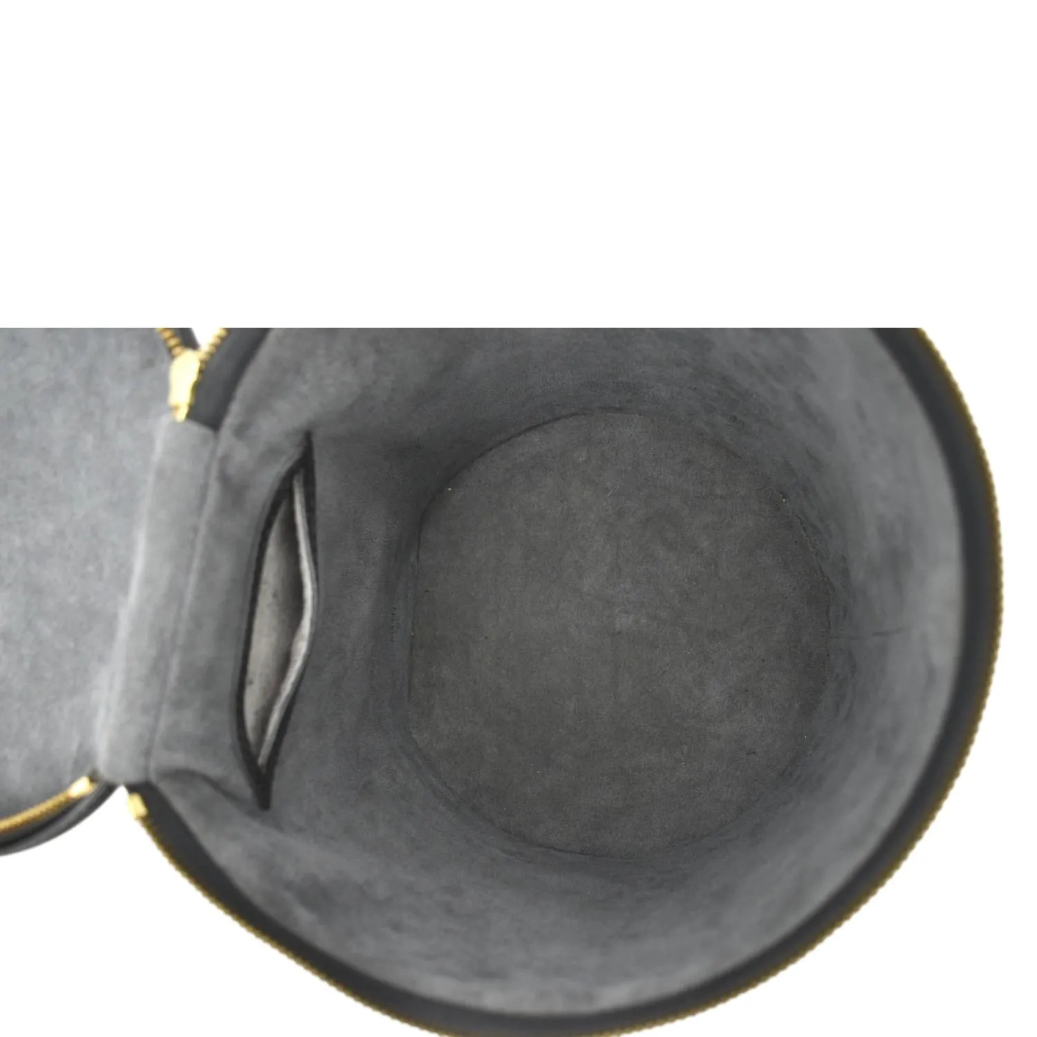 LOUIS VUITTON Cannes Epi Leather Vanity Bag Black