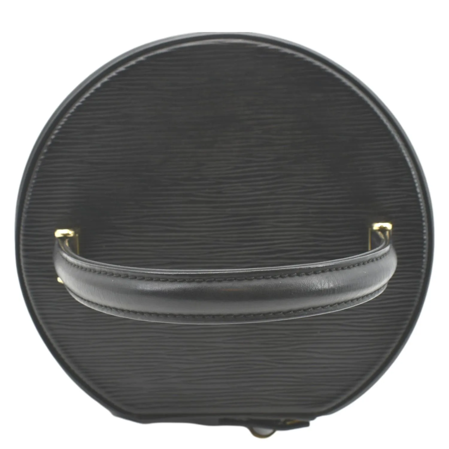 LOUIS VUITTON Cannes Epi Leather Vanity Bag Black