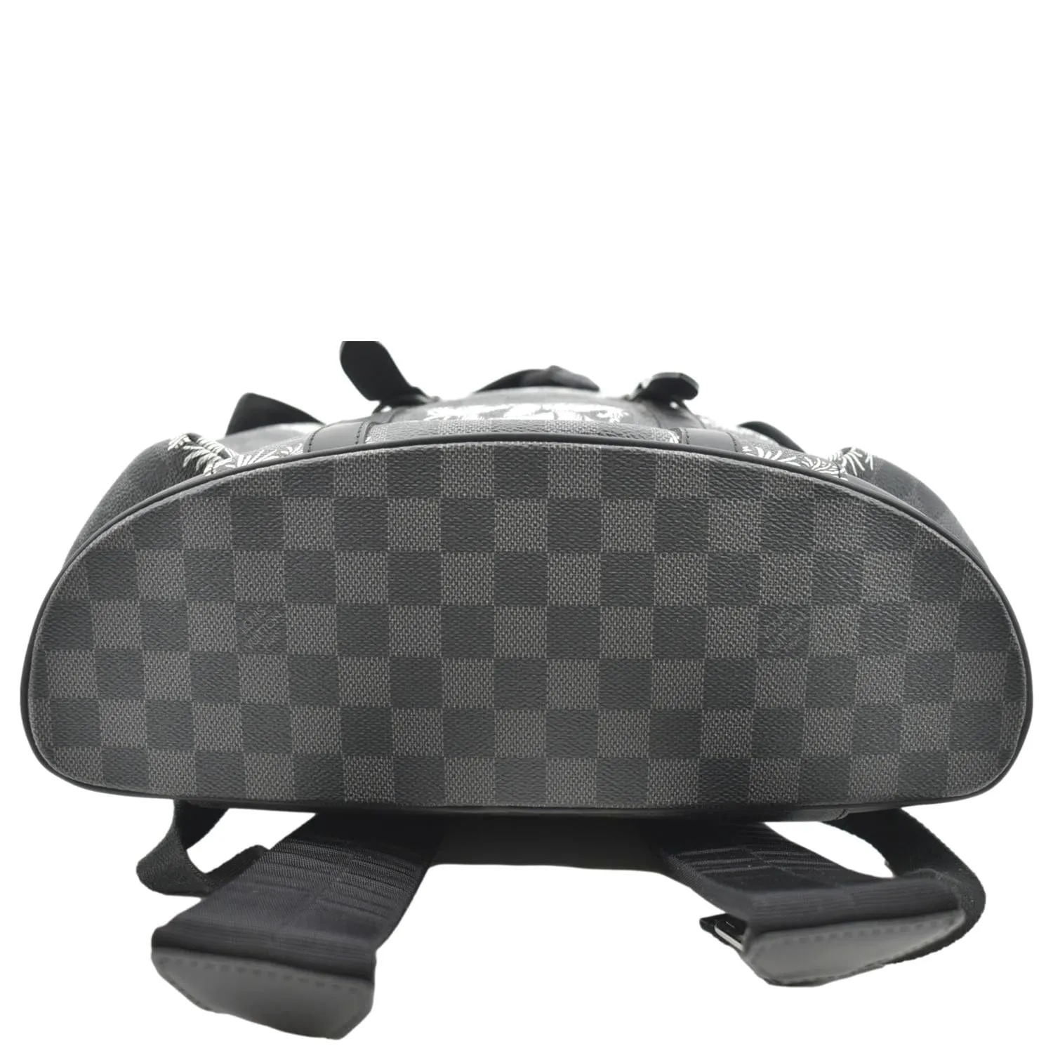 LOUIS VUITTON Christopher Nemeth Damier Graphite Backpack Bag Black
