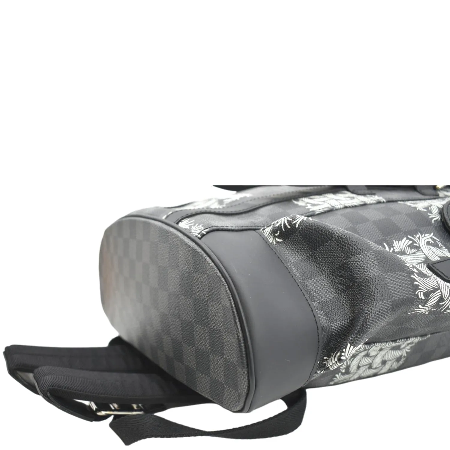 LOUIS VUITTON Christopher Nemeth Damier Graphite Backpack Bag Black