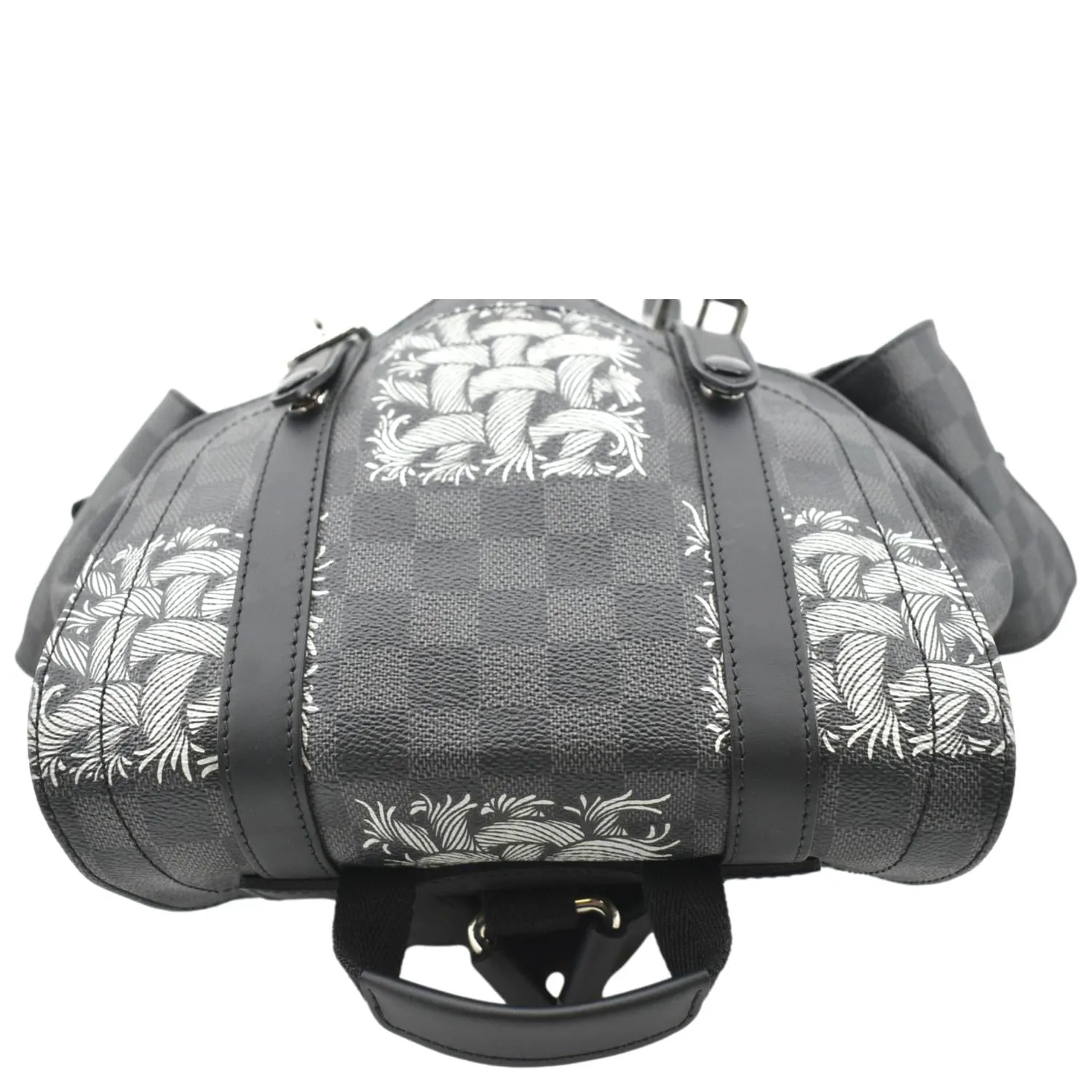 LOUIS VUITTON Christopher Nemeth Damier Graphite Backpack Bag Black