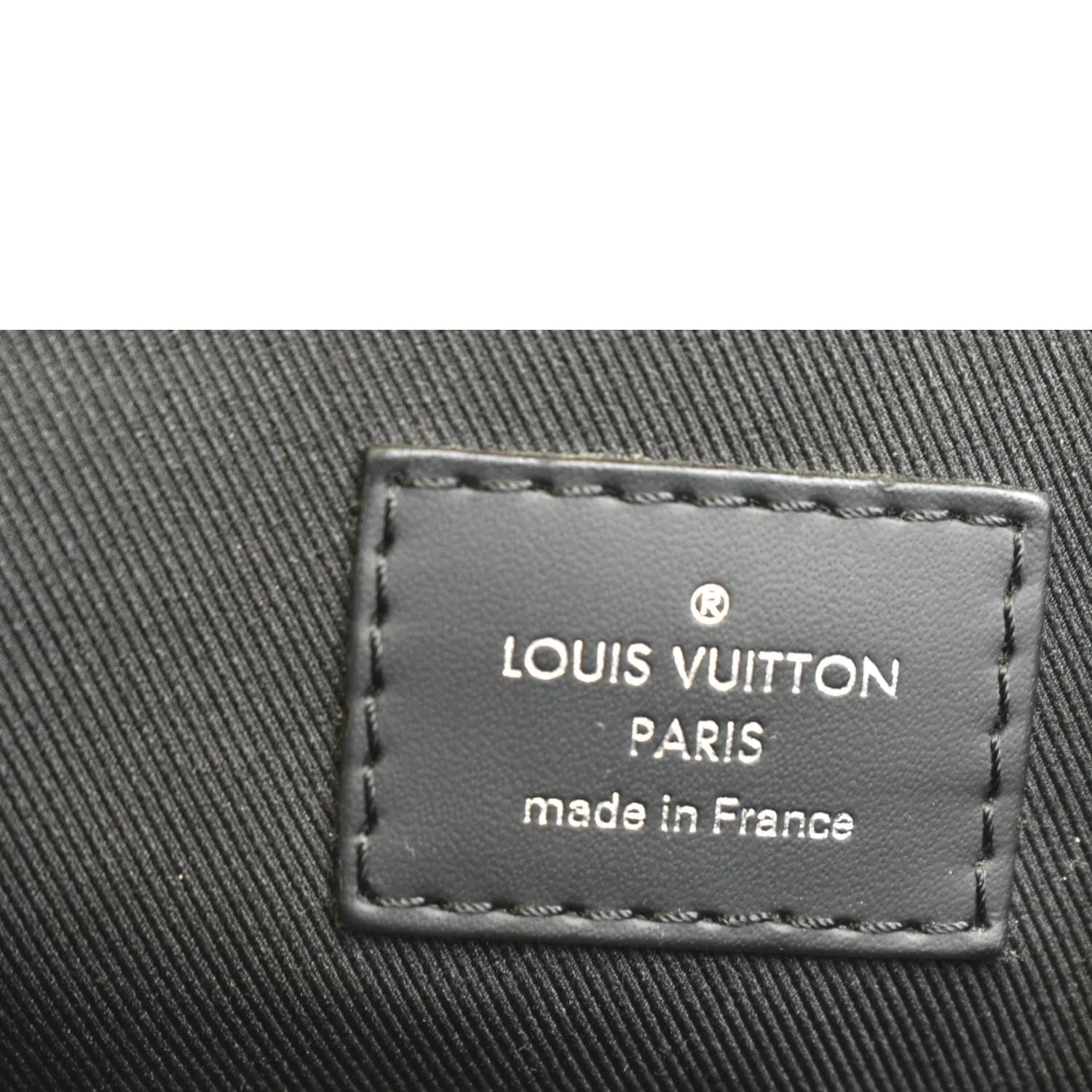 LOUIS VUITTON Christopher Nemeth Damier Graphite Backpack Bag Black
