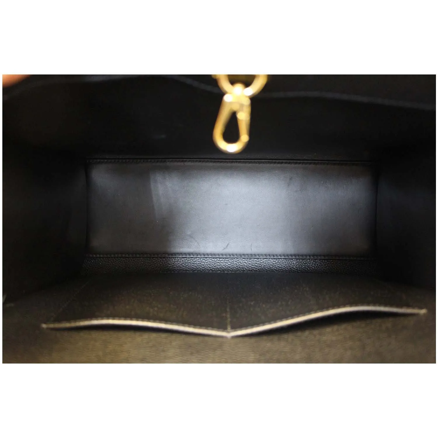 LOUIS VUITTON City Steamer MM Noir Black Leather Shoulder Bag