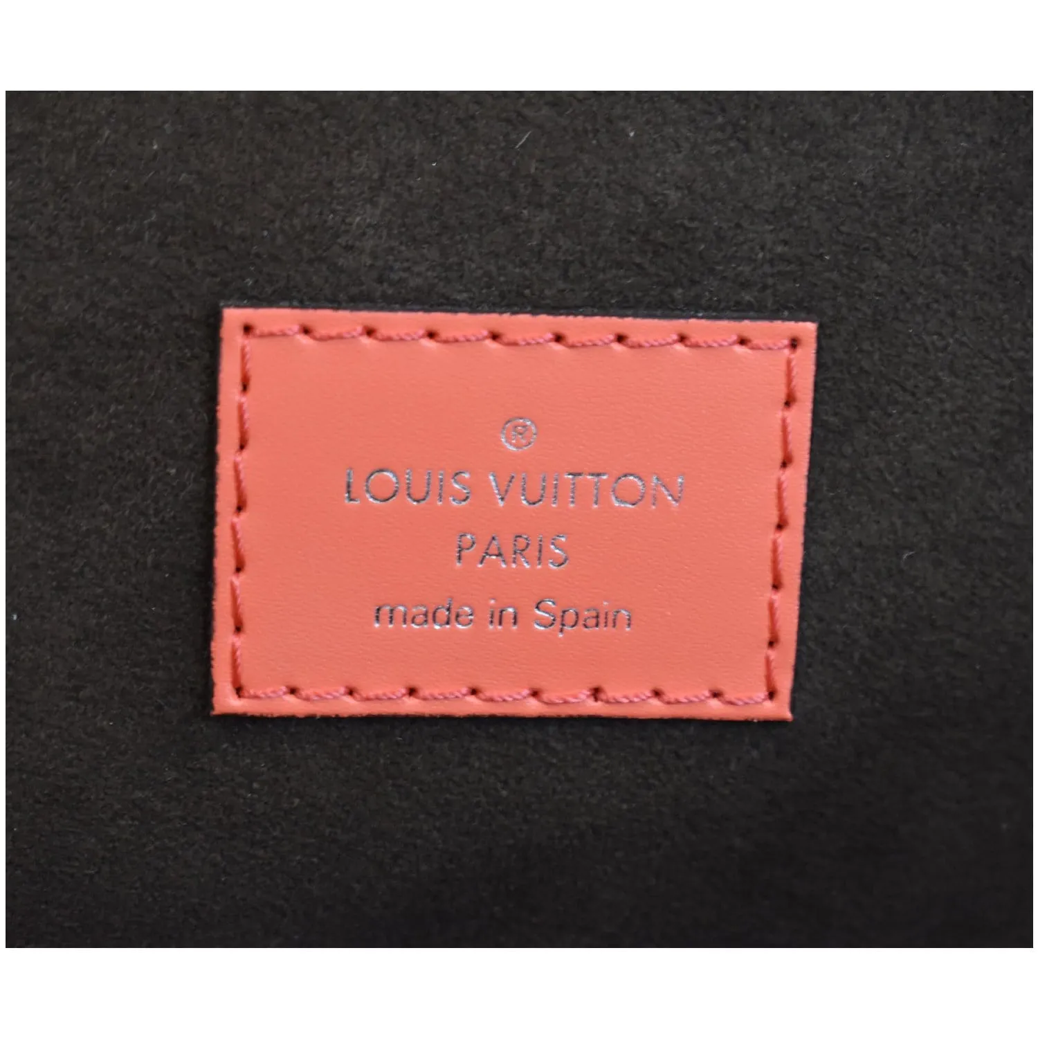 LOUIS VUITTON Cluny MM Epi Leather Satchel Bag Coral