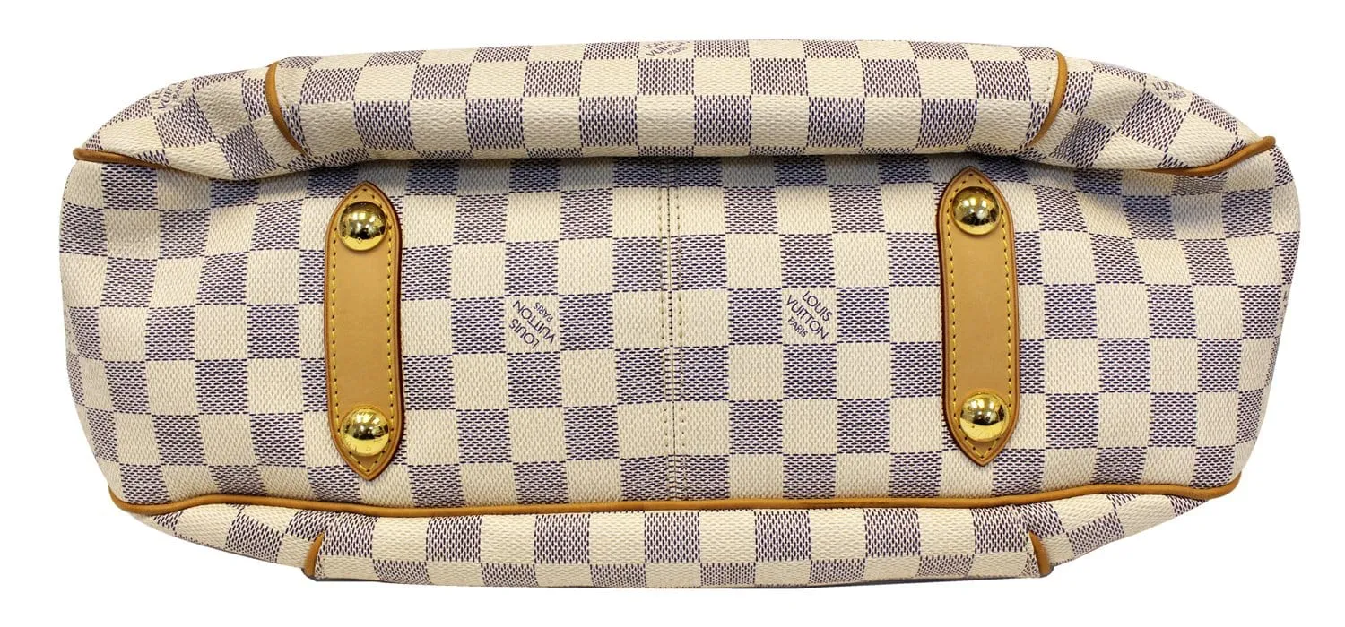LOUIS VUITTON Damier Azur Galliera PM Shoulder Bag