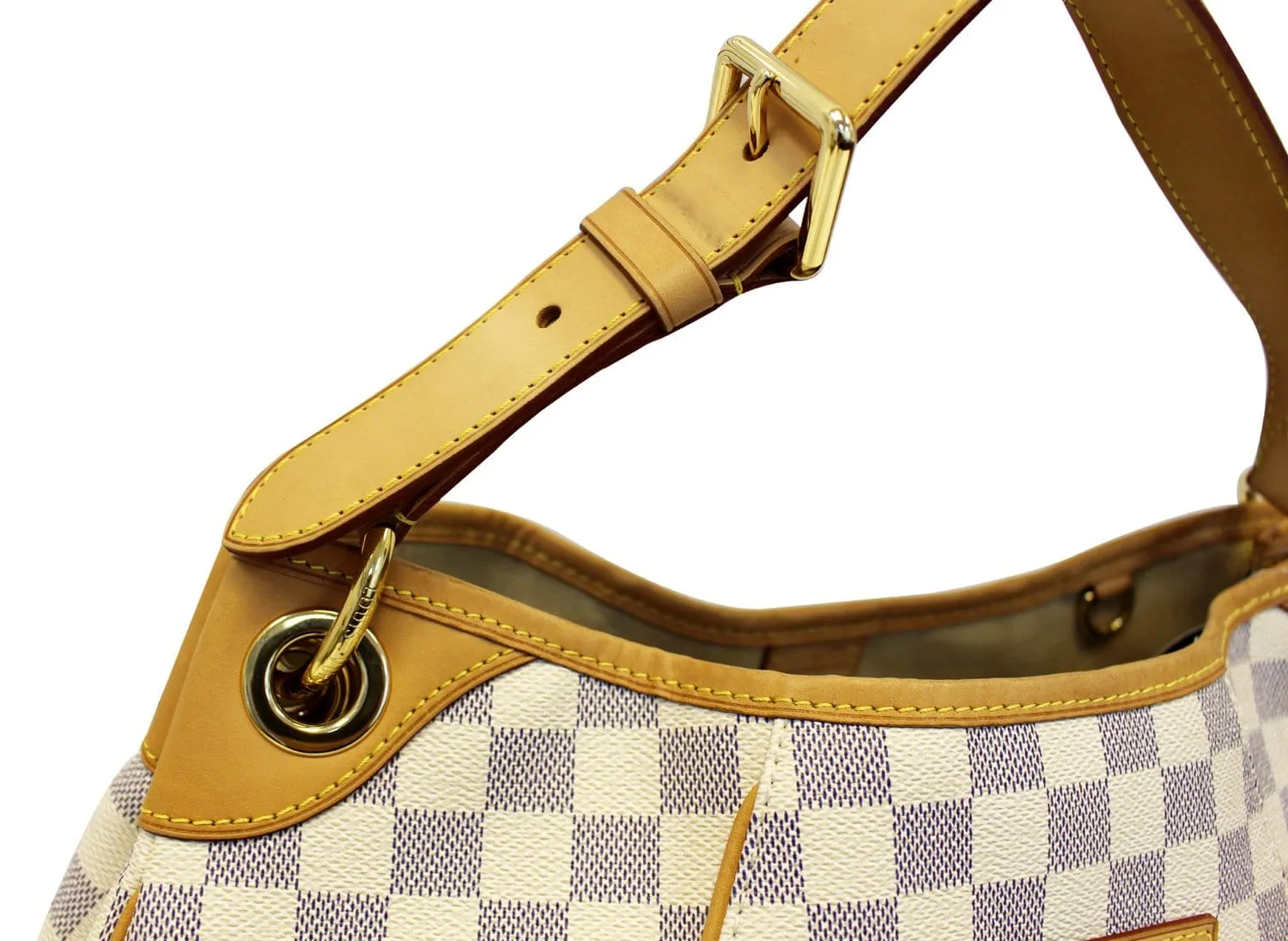 LOUIS VUITTON Damier Azur Galliera PM Shoulder Bag
