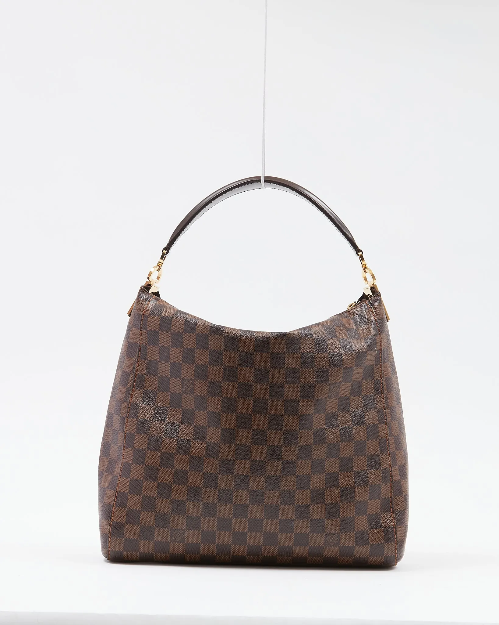Louis Vuitton Damier Ebene Canvas Portobello PM Shoulder Bag