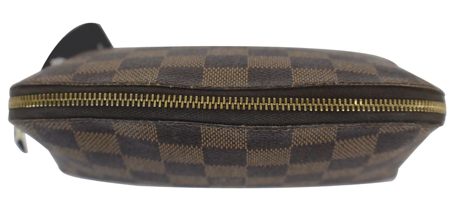 LOUIS VUITTON Damier Ebene Cosmetic Pouch Bag