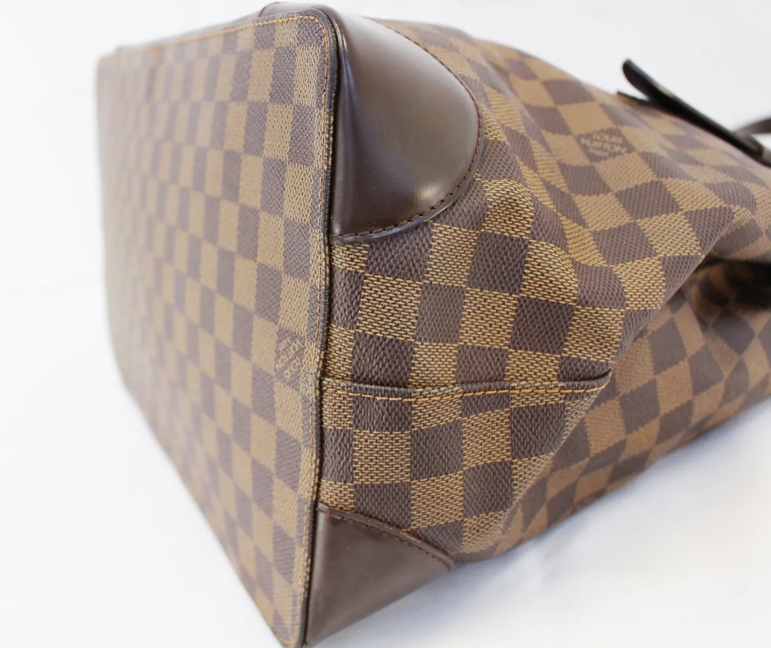 LOUIS VUITTON Damier Ebene Hampstead GM Shoulder Bag