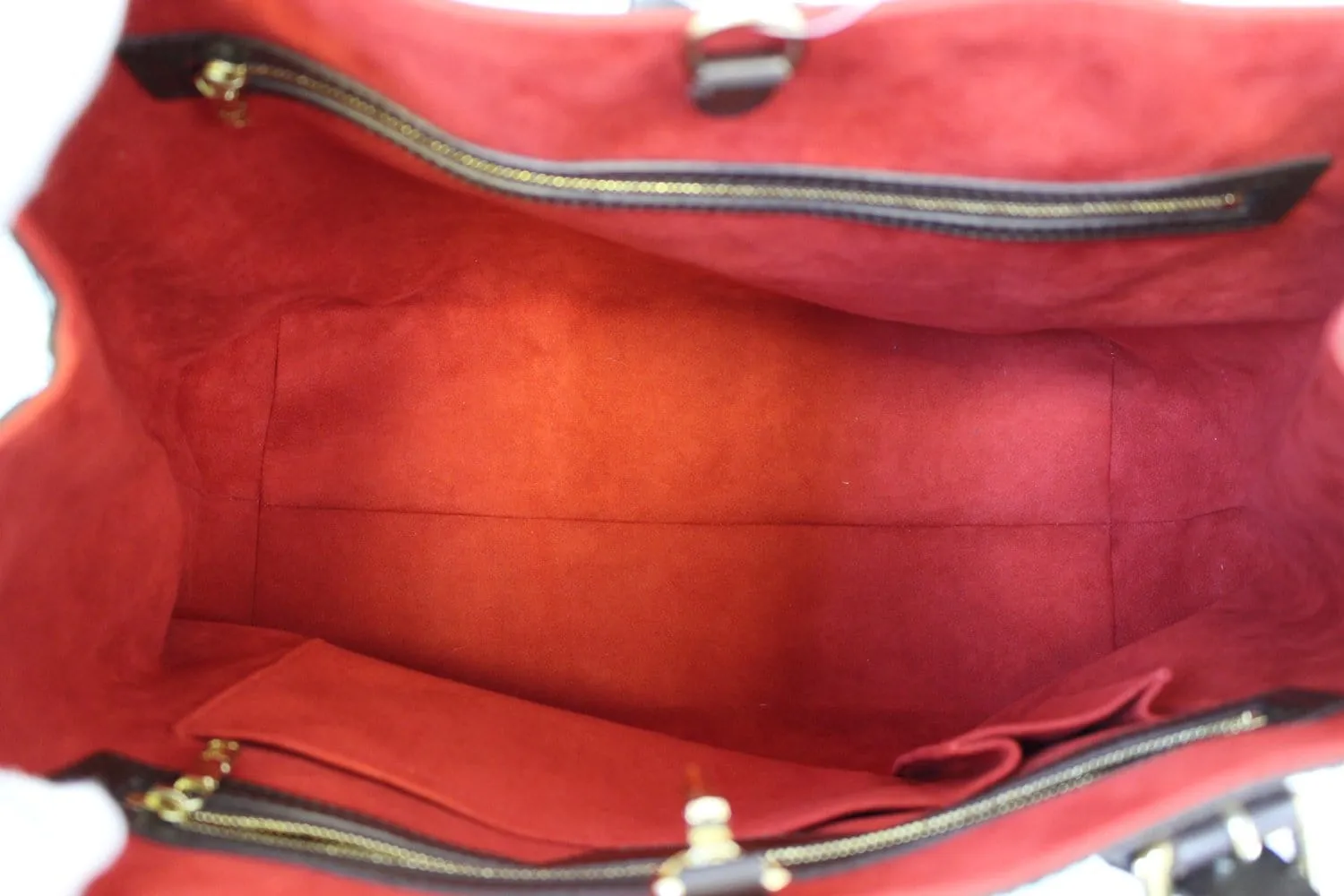 LOUIS VUITTON Damier Ebene Hampstead GM Shoulder Bag