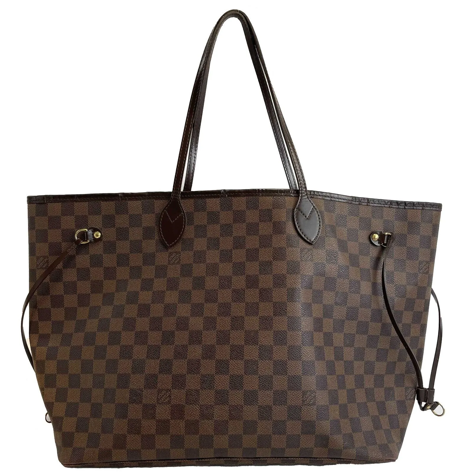 Louis Vuitton - Damier Ebene Neverfull GM - Brown Tote