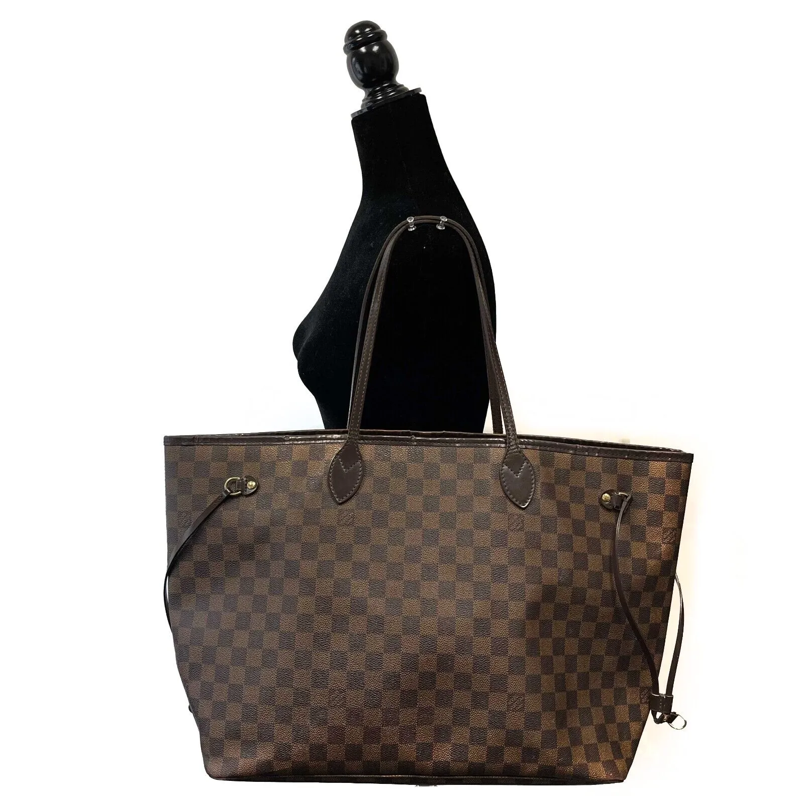 Louis Vuitton - Damier Ebene Neverfull GM - Brown Tote