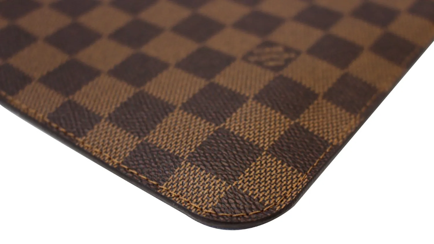 LOUIS VUITTON Damier Ebene Neverfull NM MM Pochette Wristlet
