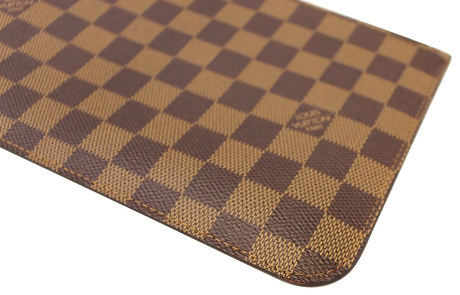 LOUIS VUITTON Damier Ebene Pochette Wristlet Pouch Neverfull MM