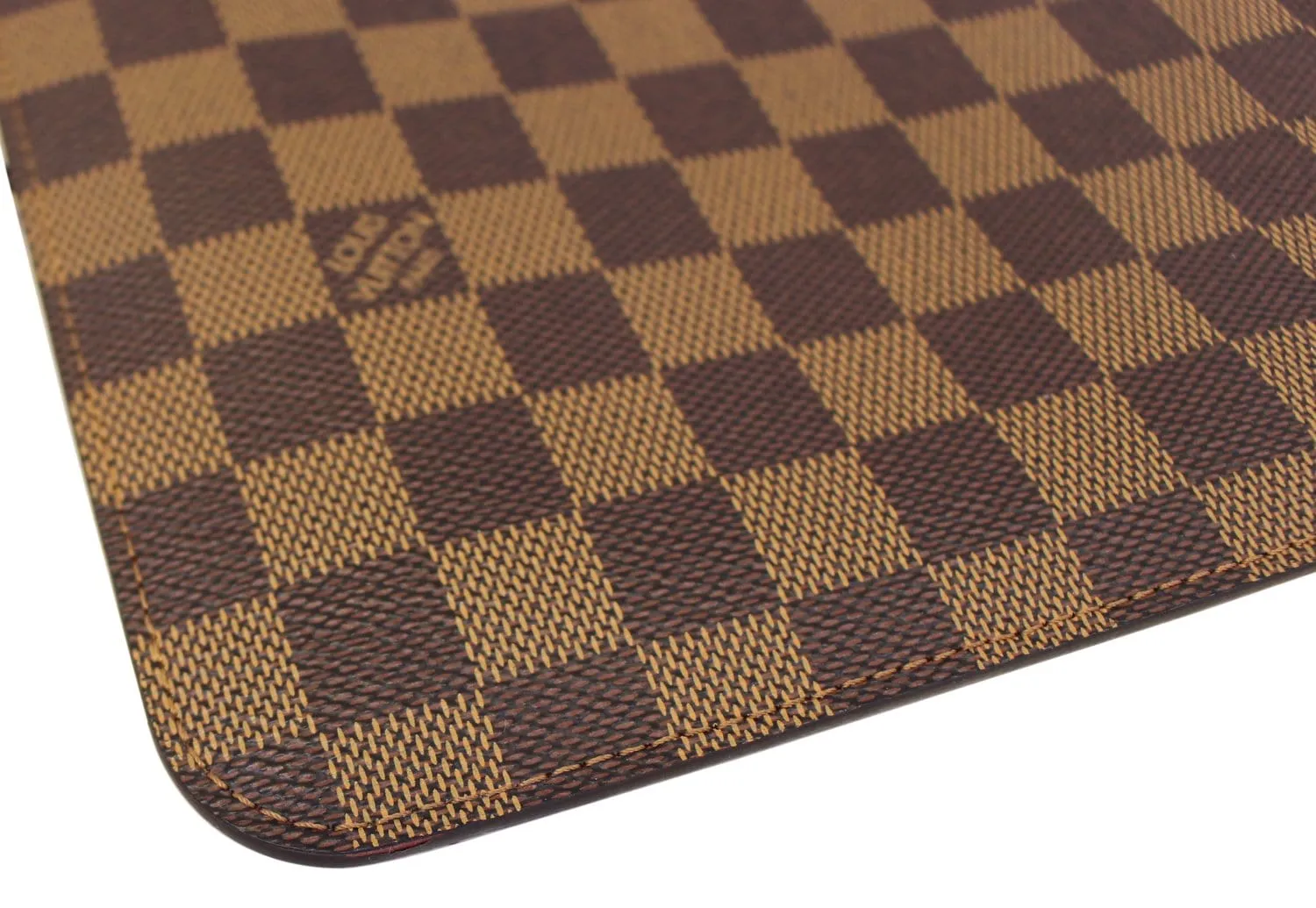 LOUIS VUITTON Damier Ebene Pochette Wristlet Pouch Neverfull MM