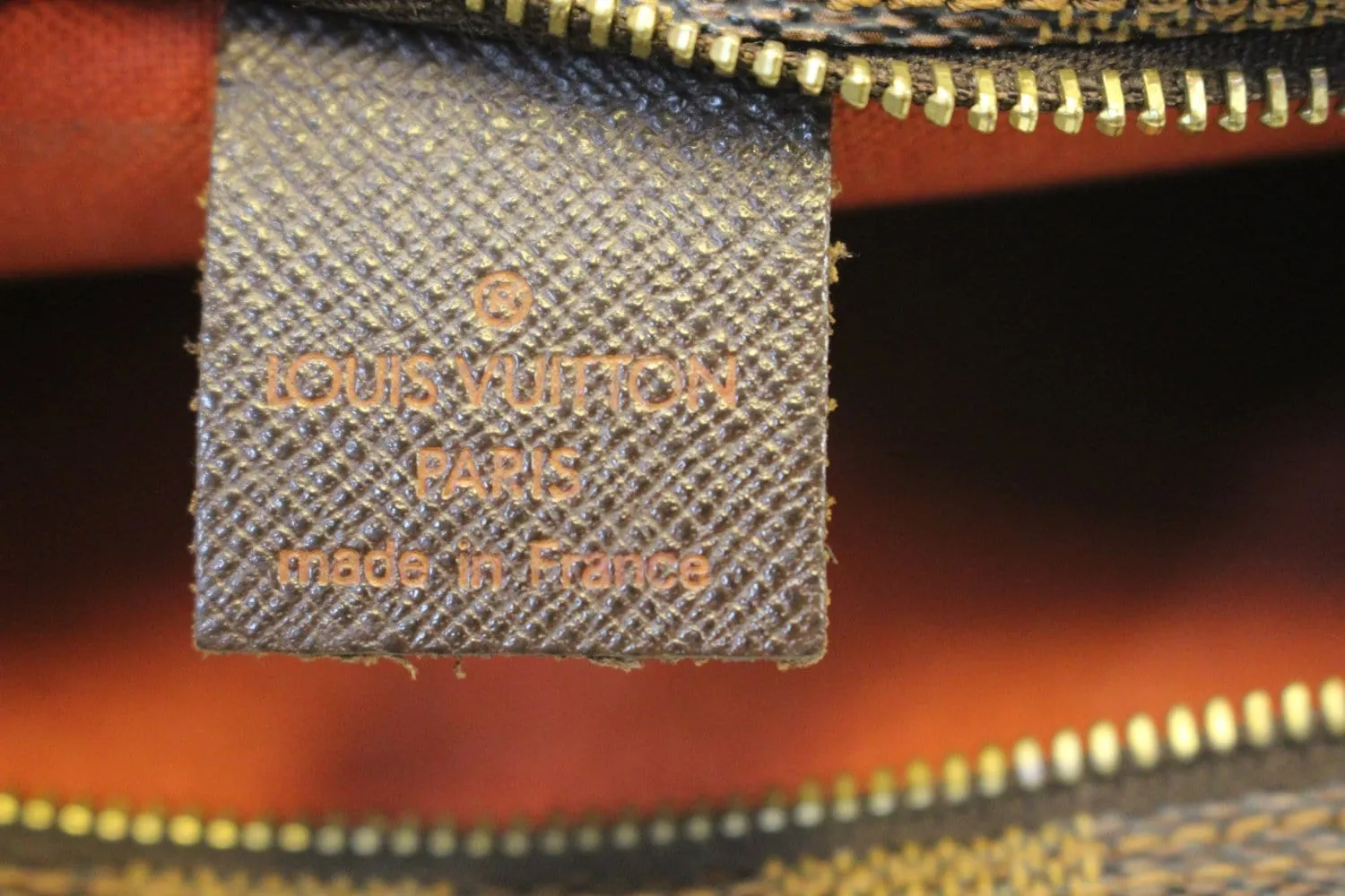 LOUIS VUITTON Damier Ebene Trousse Make-up Bag