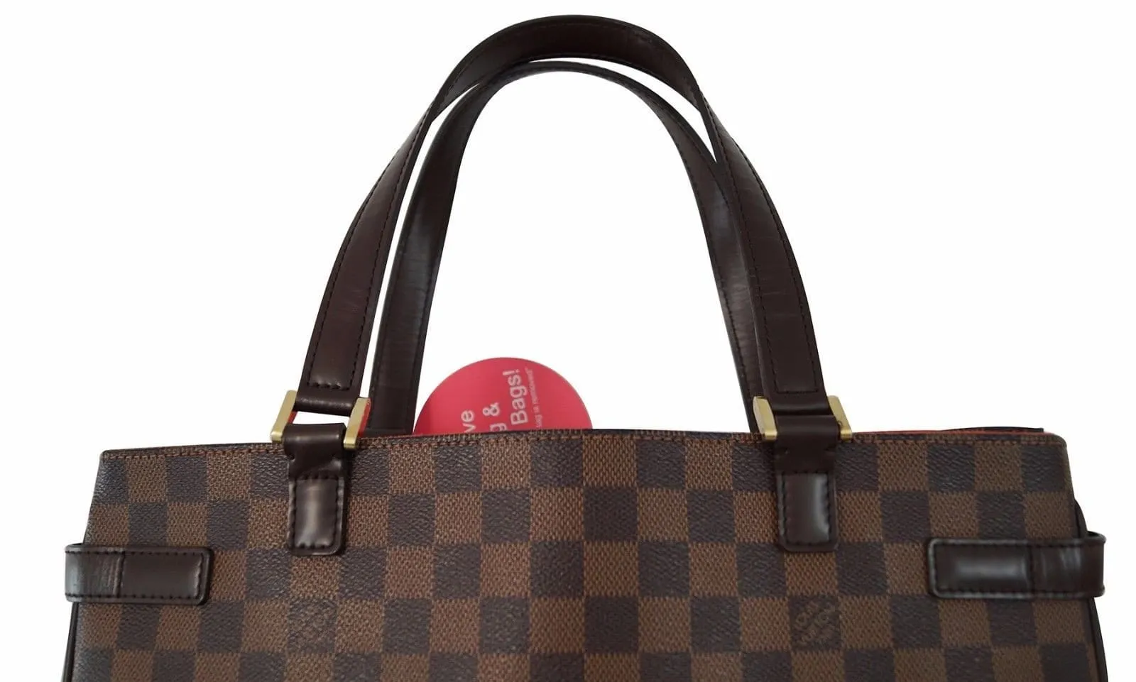 LOUIS VUITTON Damier Ebene Uzes Tote Shoulder Bag   - Final Call