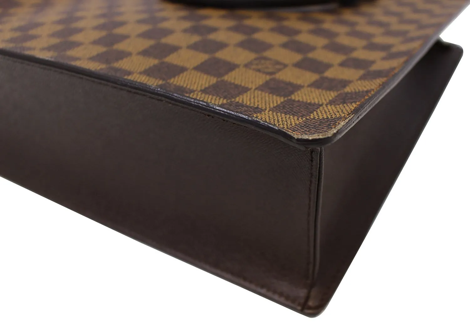 LOUIS VUITTON Damier Ebene Venis PM Satchel Bag