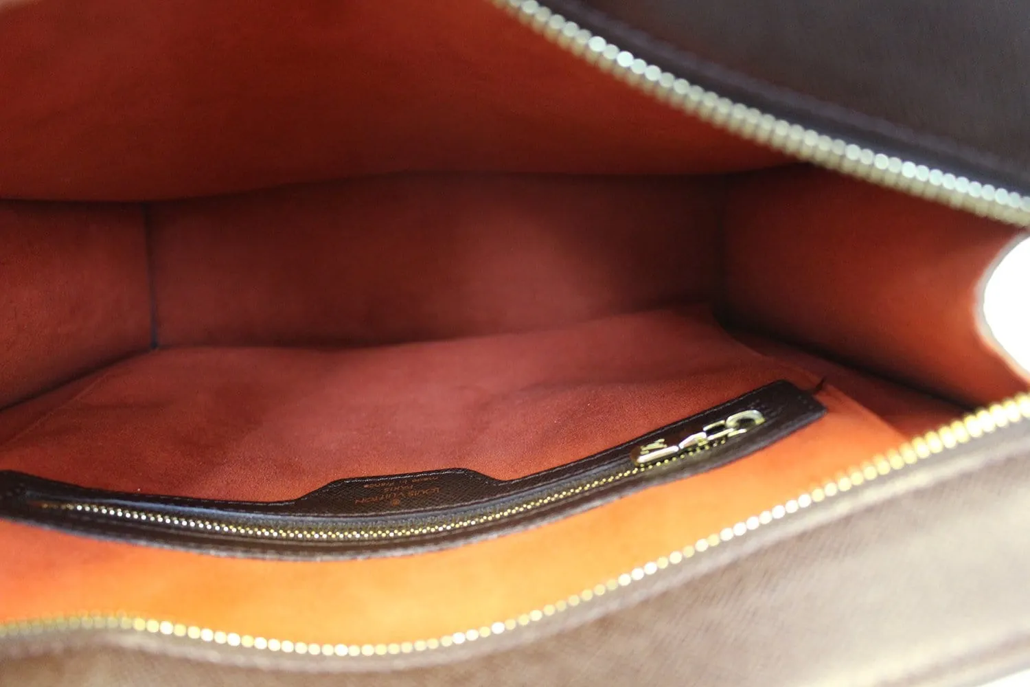 LOUIS VUITTON Damier Ebene Venis PM Satchel Bag