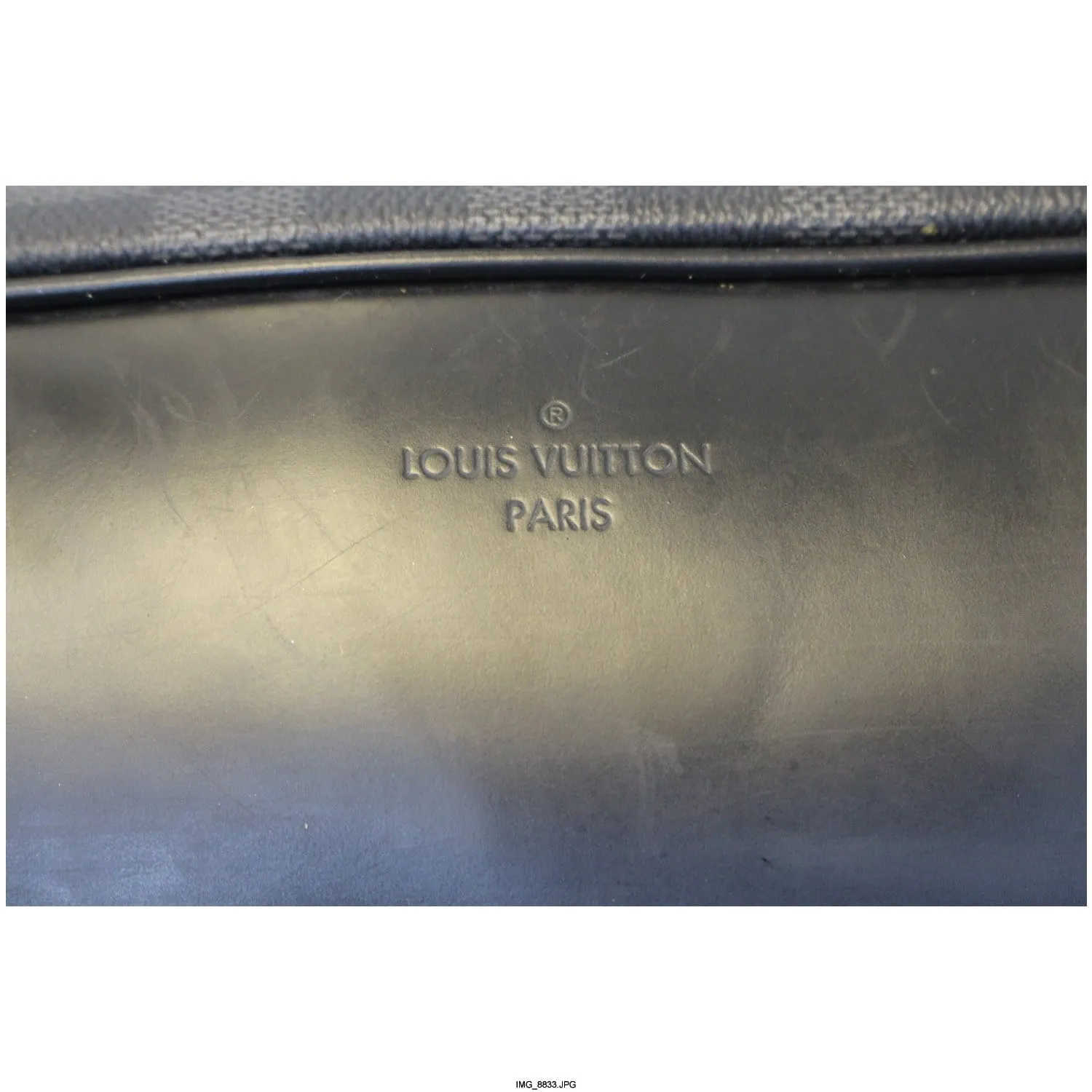 LOUIS VUITTON Dayton Reporter PM Damier Graphite Shoulder Bag