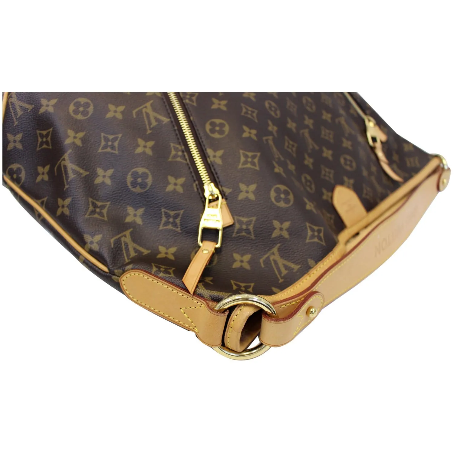 LOUIS VUITTON Delightful GM Monogram Canvas Shoulder Bag Brown
