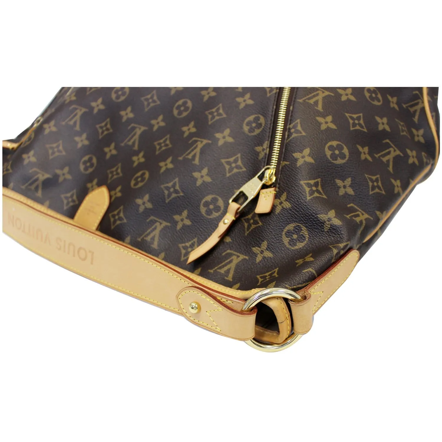 LOUIS VUITTON Delightful GM Monogram Canvas Shoulder Bag Brown