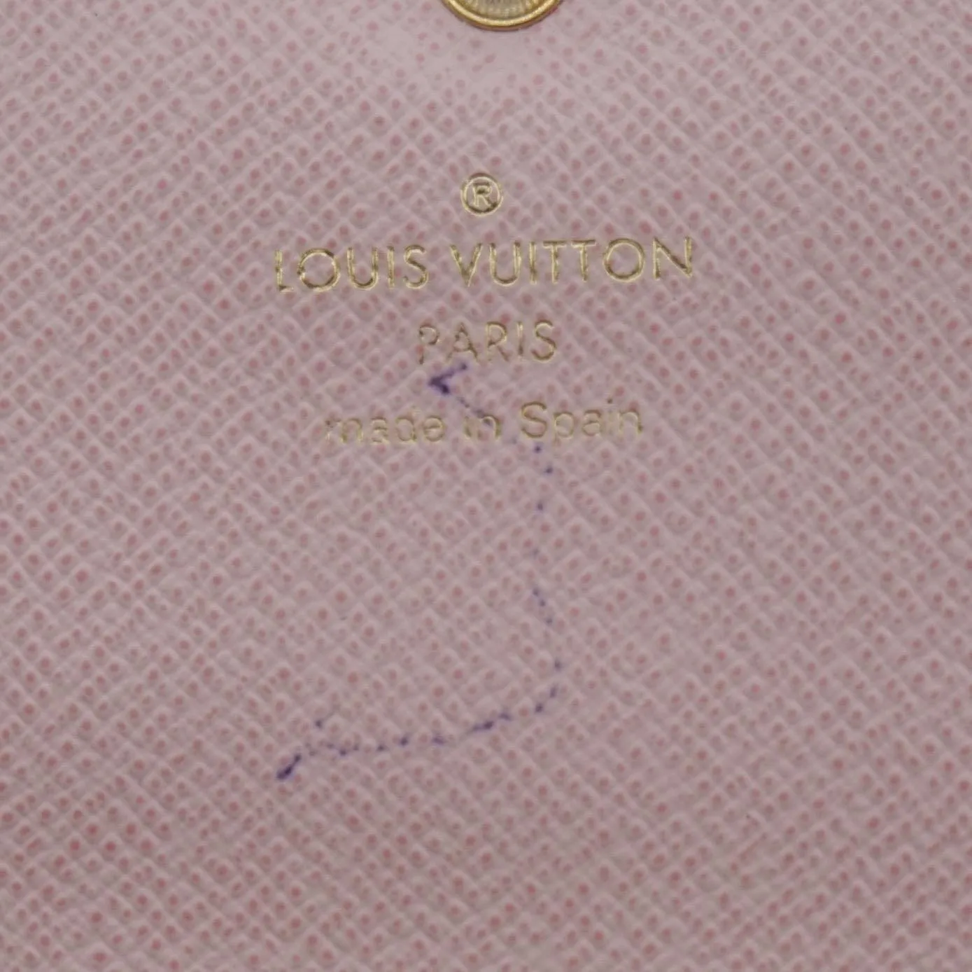 LOUIS VUITTON Emilie Monogram Canvas Wallet Rose Ballerine