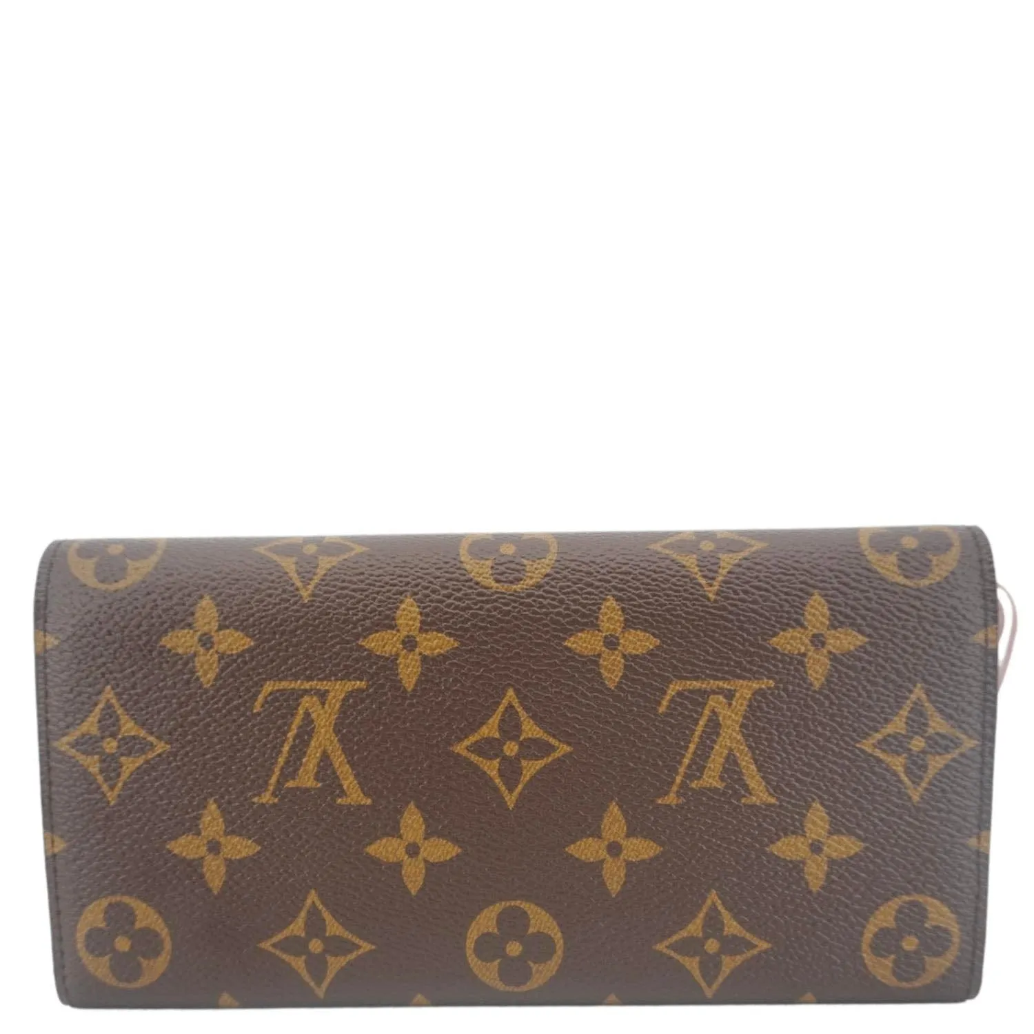 LOUIS VUITTON Emilie Monogram Canvas Wallet Rose Ballerine