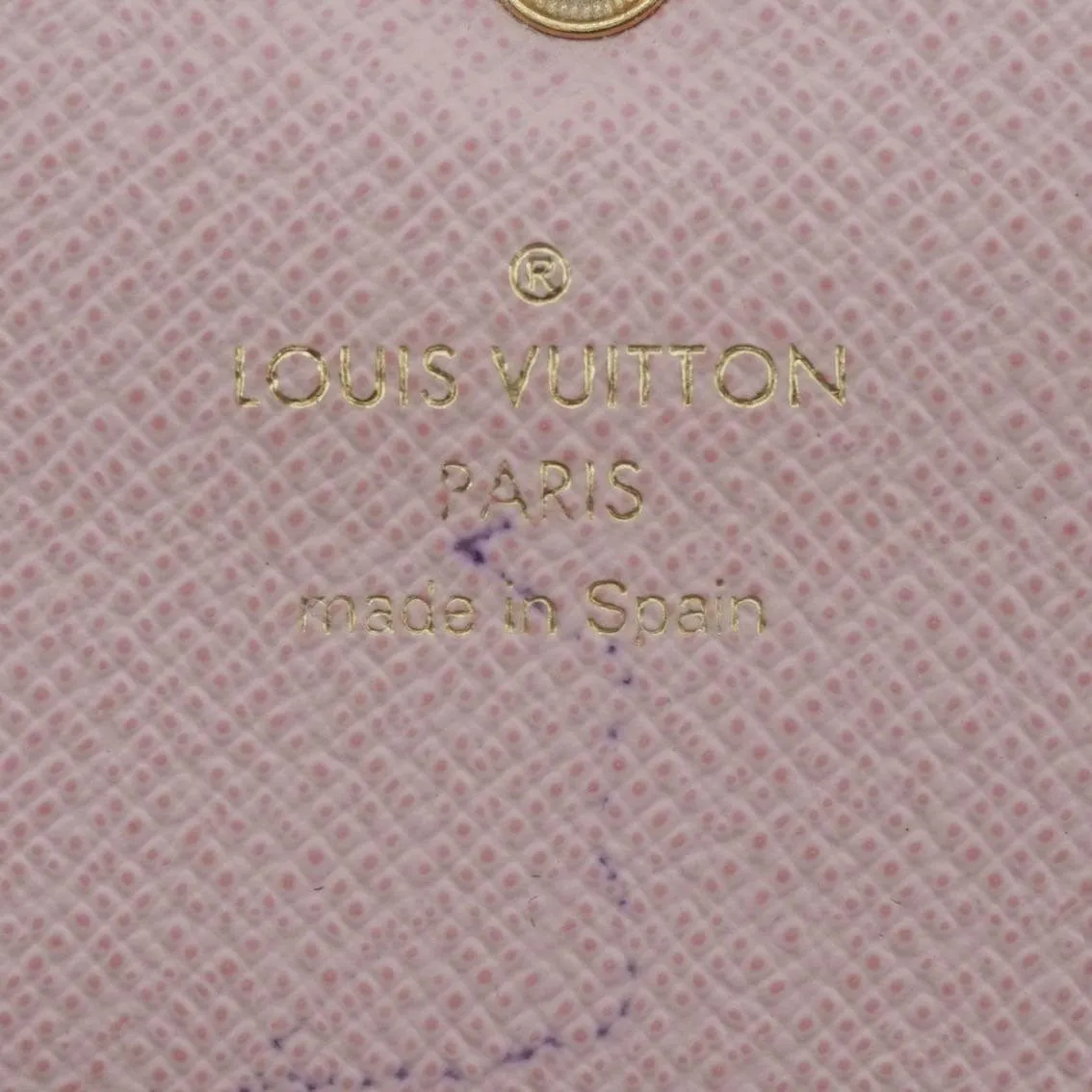 LOUIS VUITTON Emilie Monogram Canvas Wallet Rose Ballerine