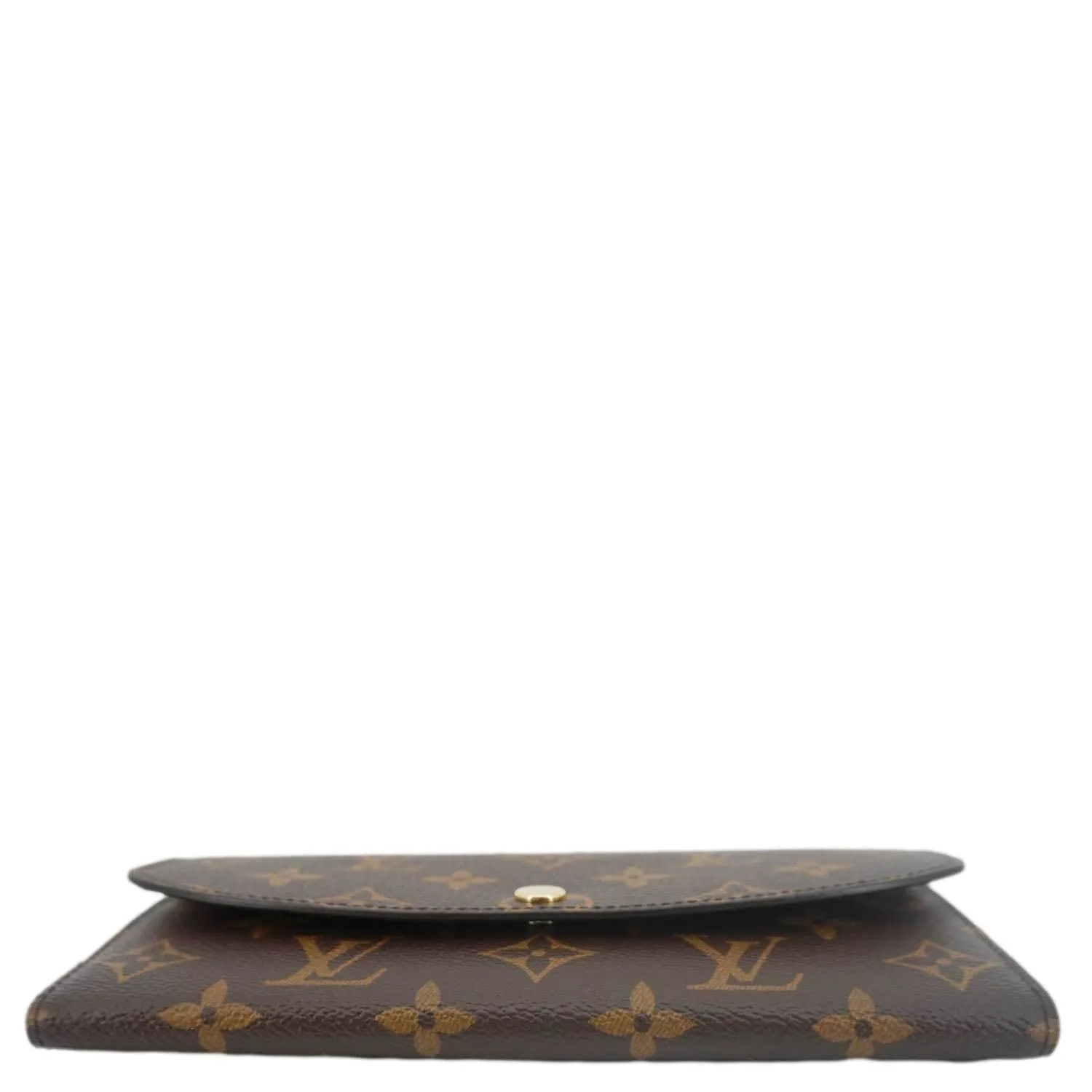 LOUIS VUITTON Emilie Monogram Canvas Wallet Rose Ballerine