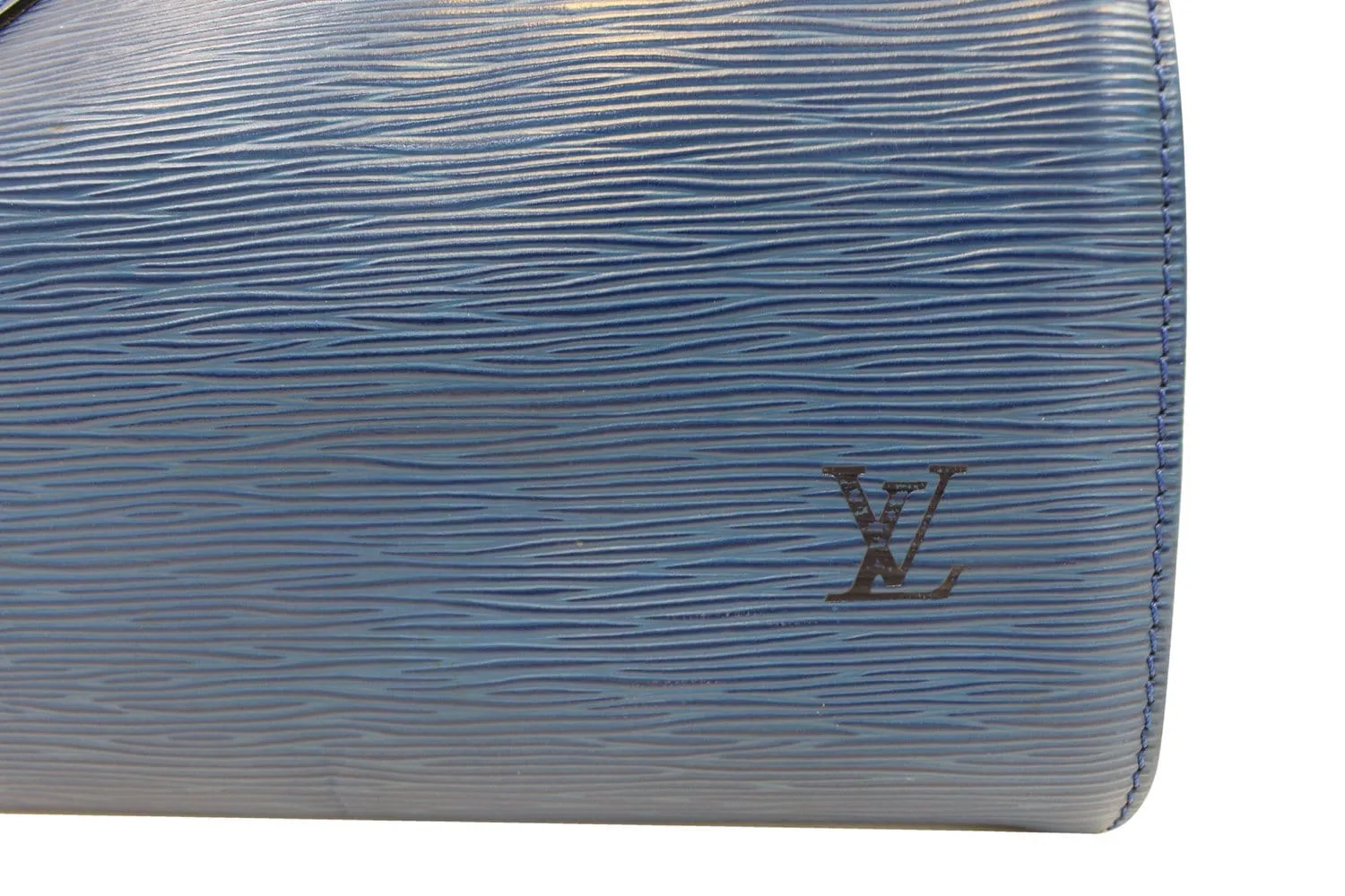 LOUIS VUITTON Epi Speedy 25 Blue Satchel Handbag - Sale