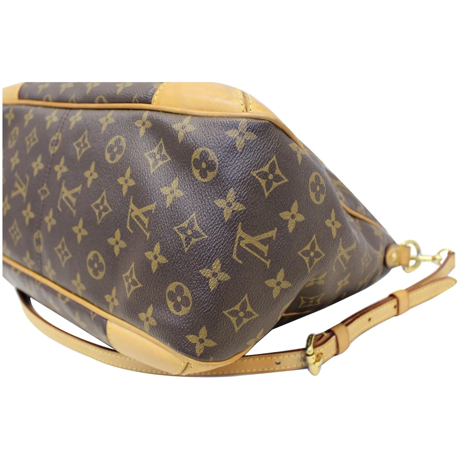 LOUIS VUITTON Estrela MM Monogram Canvas Shoulder Bag Brown
