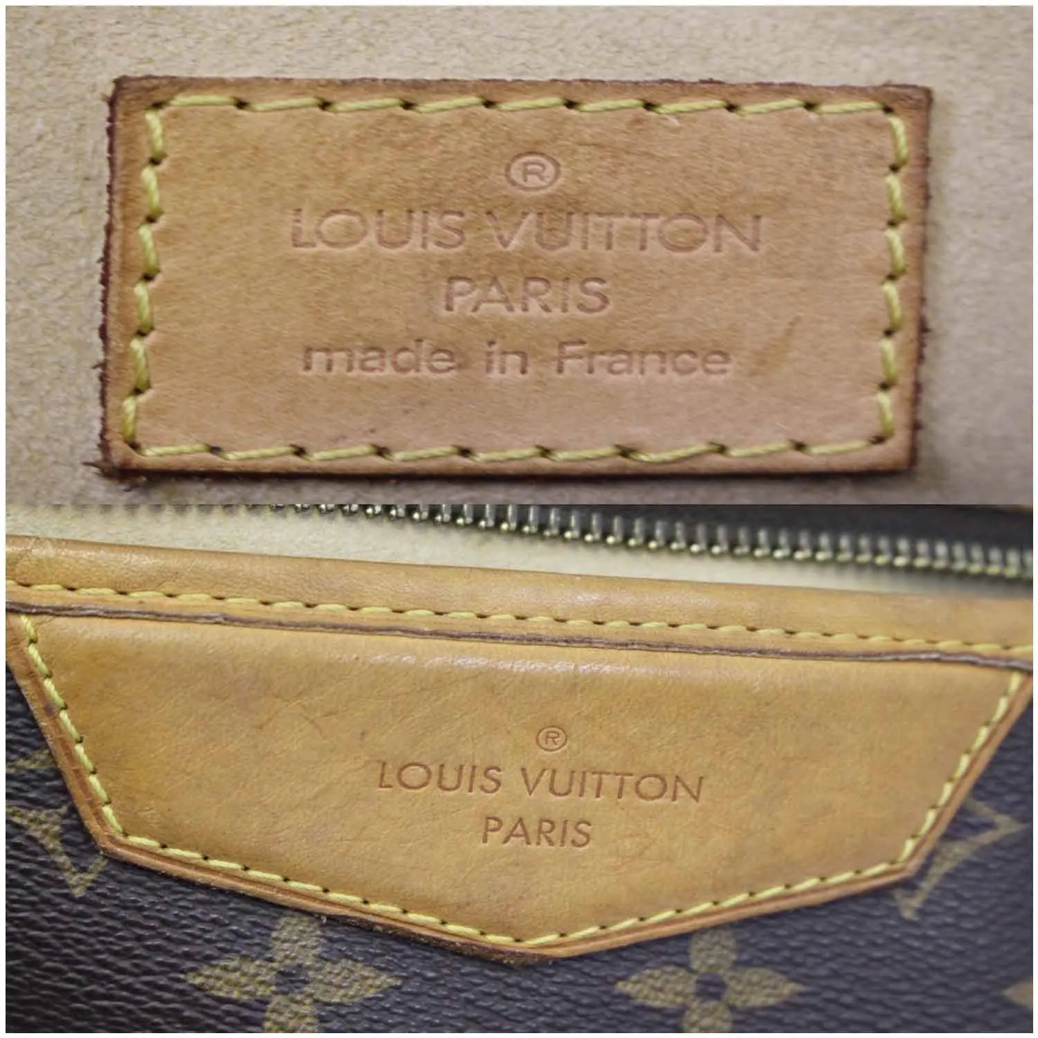 LOUIS VUITTON Estrela MM Monogram Canvas Shoulder Bag Brown