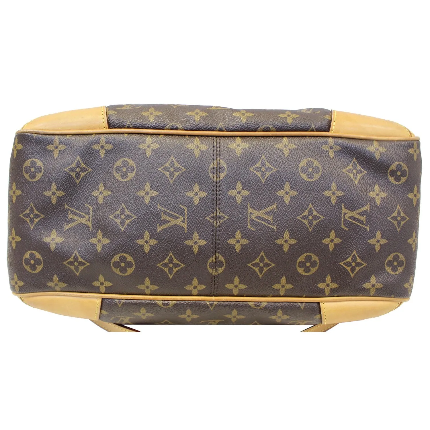 LOUIS VUITTON Estrela MM Monogram Canvas Shoulder Bag Brown