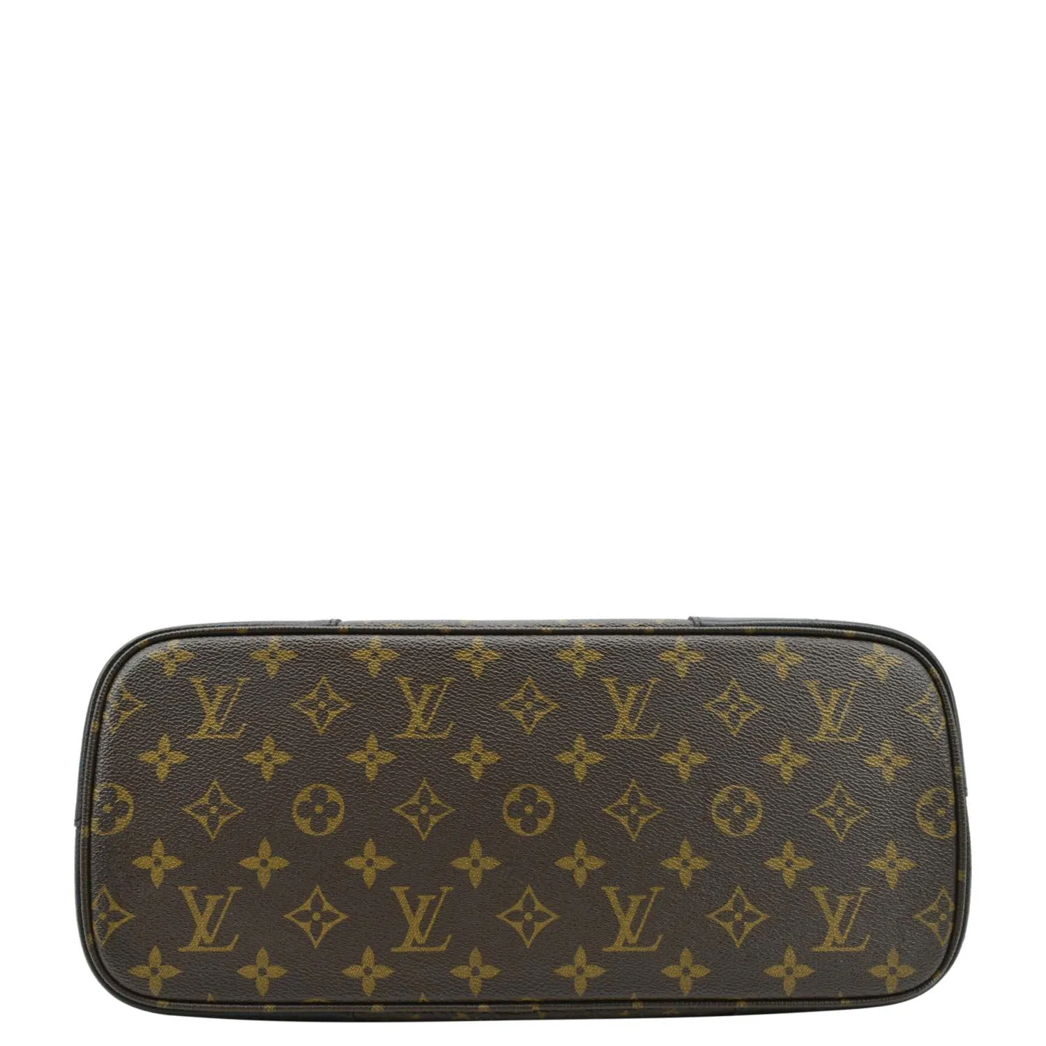 LOUIS VUITTON Flandrin Monogram Canvas Tote Shoulder Bag Brown