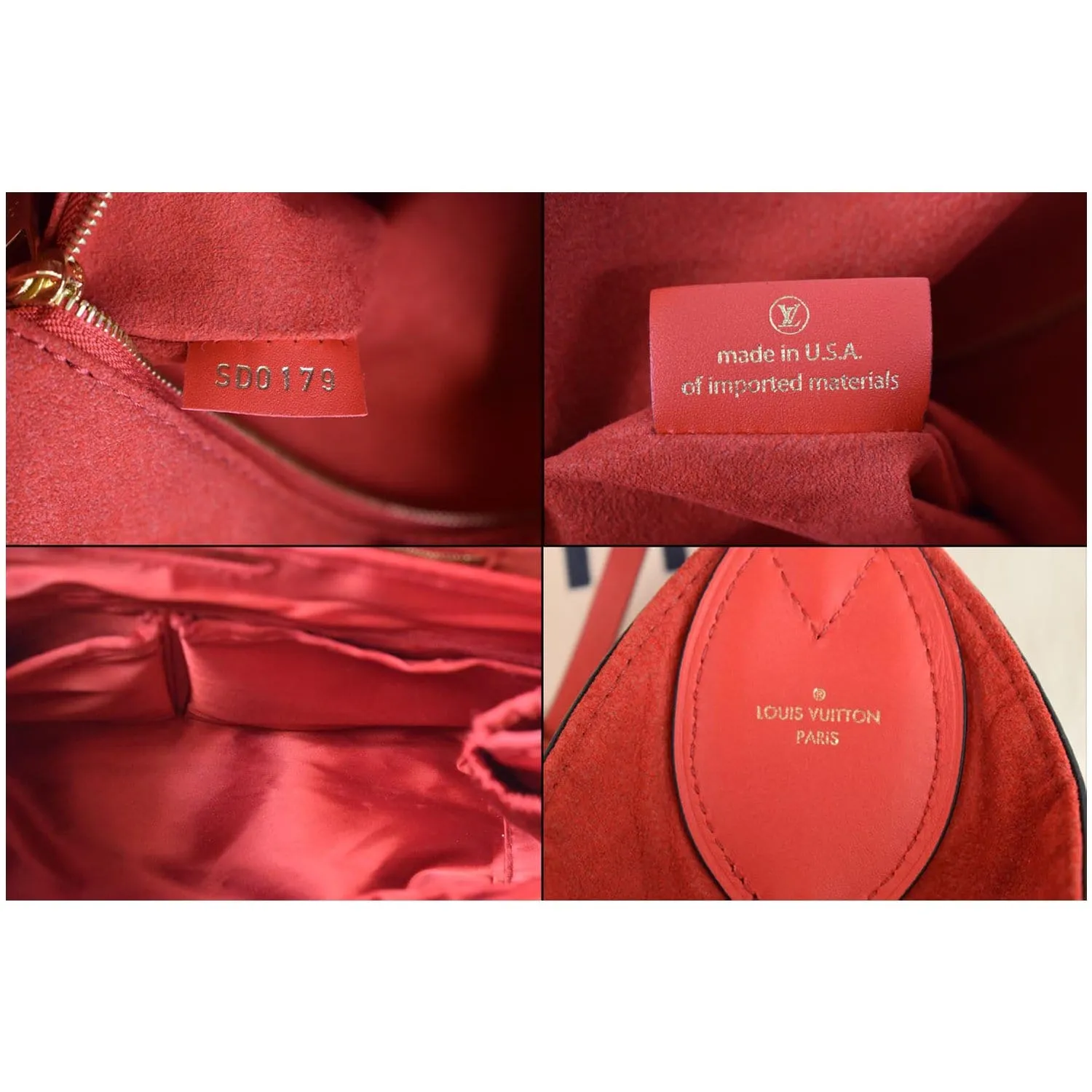 LOUIS VUITTON Flower Monogram Canvas Shoulder Hobo Bag Brown