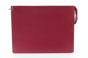 Louis Vuitton Fuchsia Epi Leather Toiletry 26 Cosmetic Pouch 21lu810s