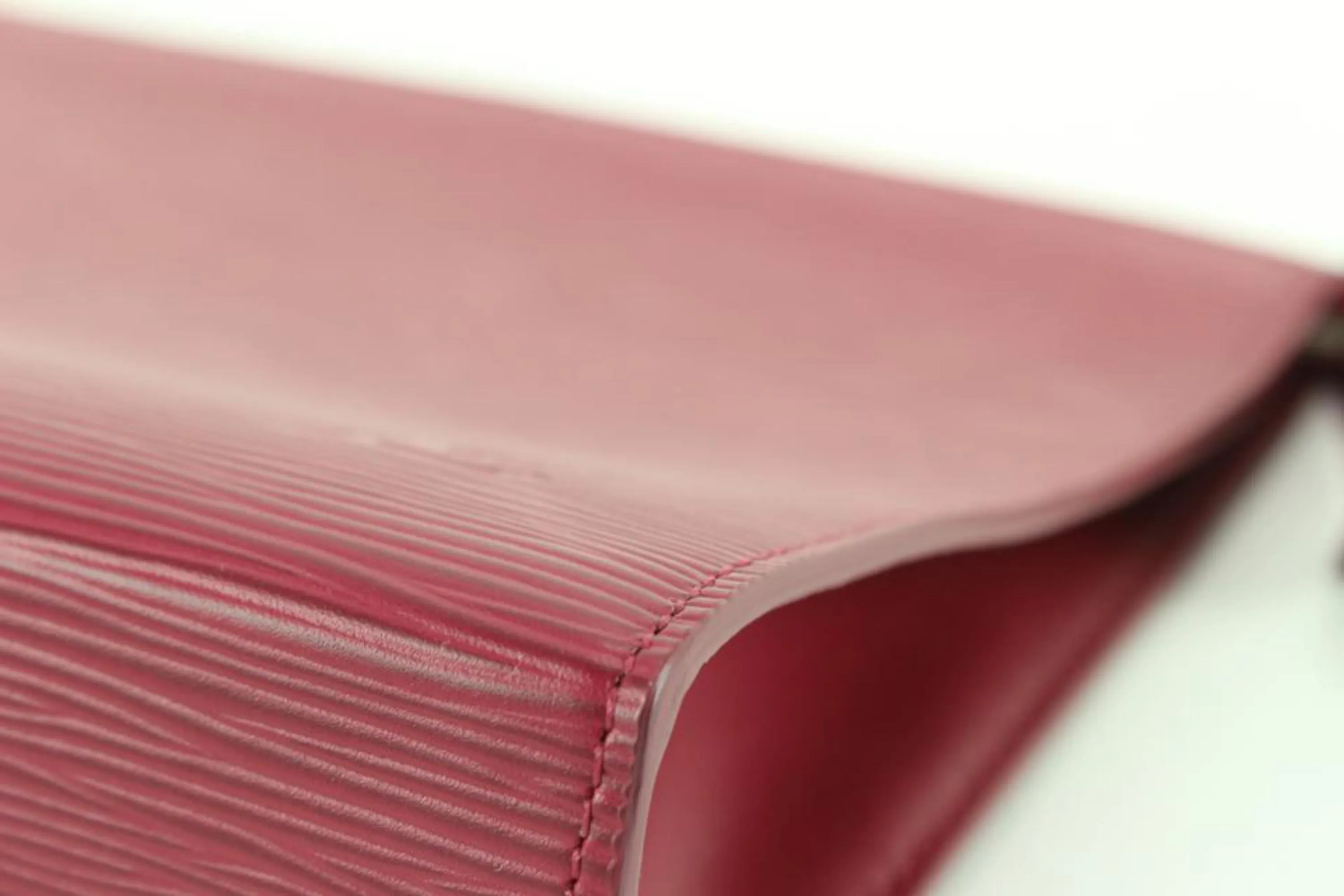 Louis Vuitton Fuchsia Epi Leather Toiletry 26 Cosmetic Pouch 21lu810s