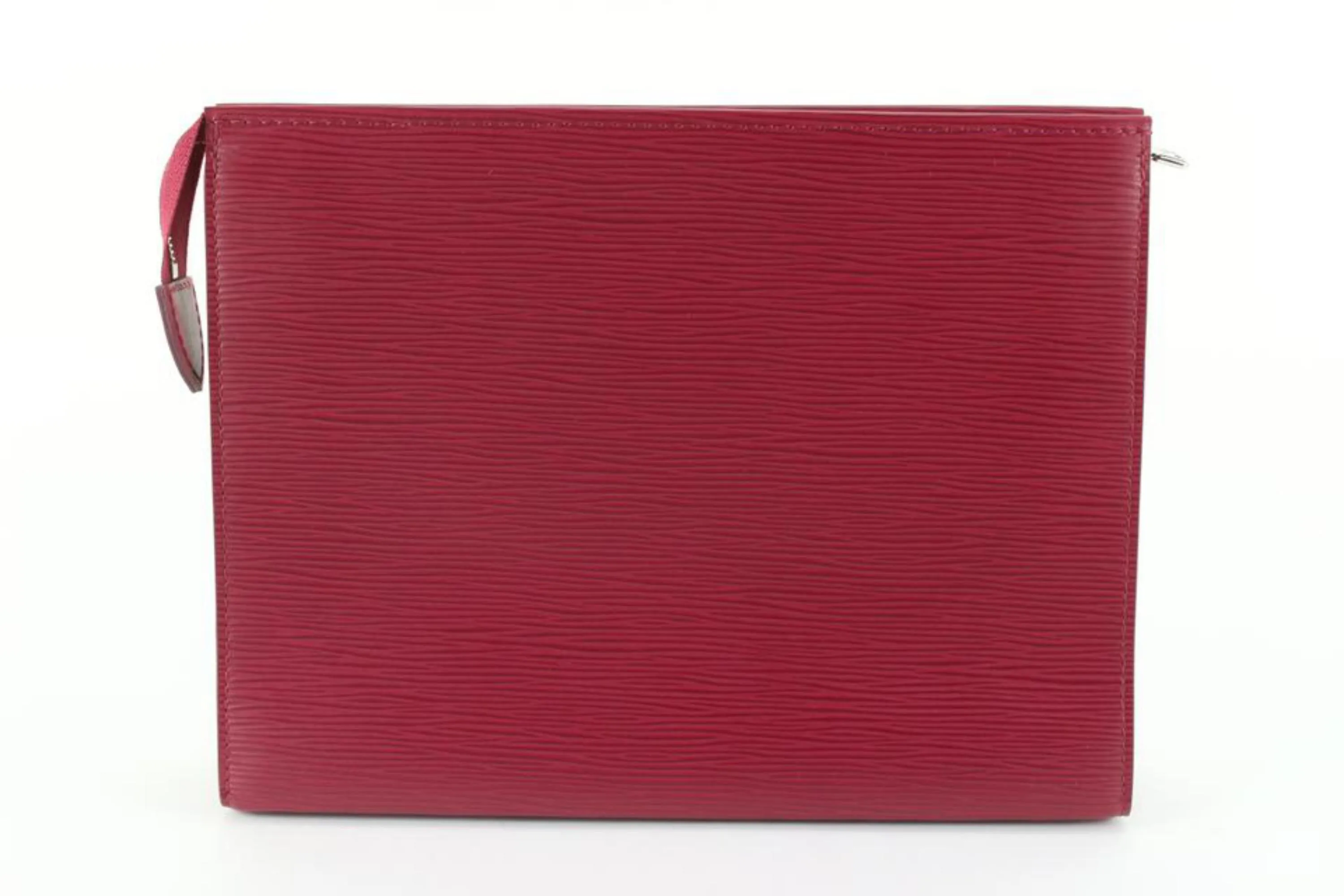 Louis Vuitton Fuchsia Epi Leather Toiletry 26 Cosmetic Pouch 21lu810s