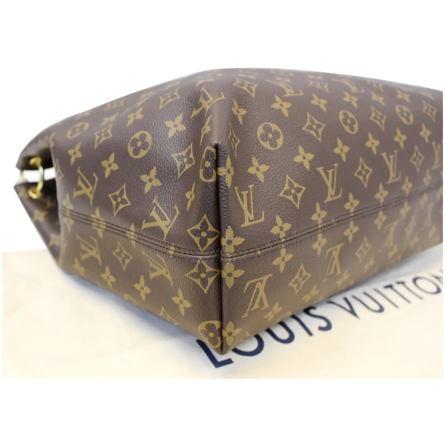 LOUIS VUITTON Graceful MM Monogram Canvas Shoulder Bag
