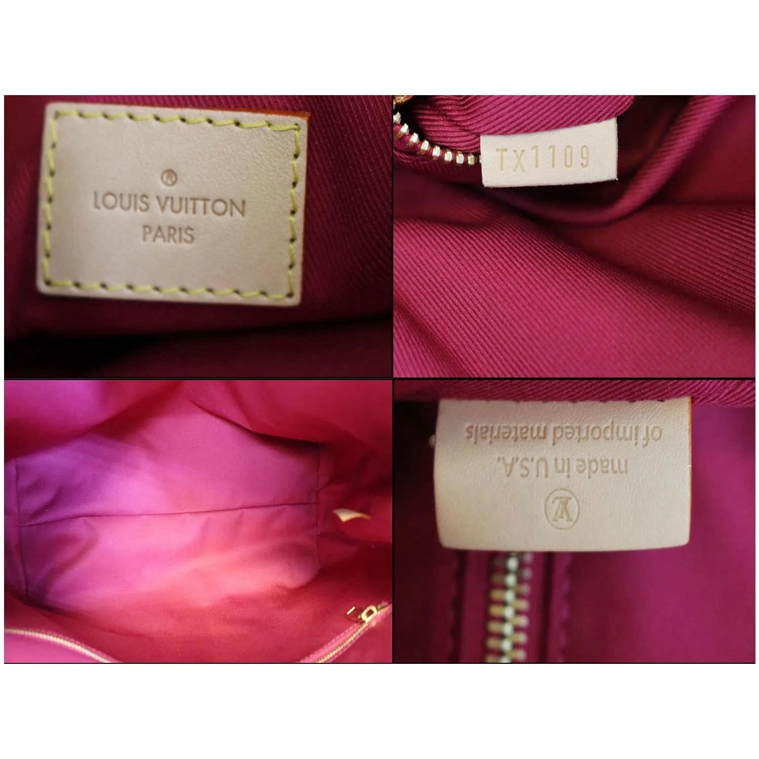 LOUIS VUITTON Graceful MM Monogram Canvas Shoulder Bag