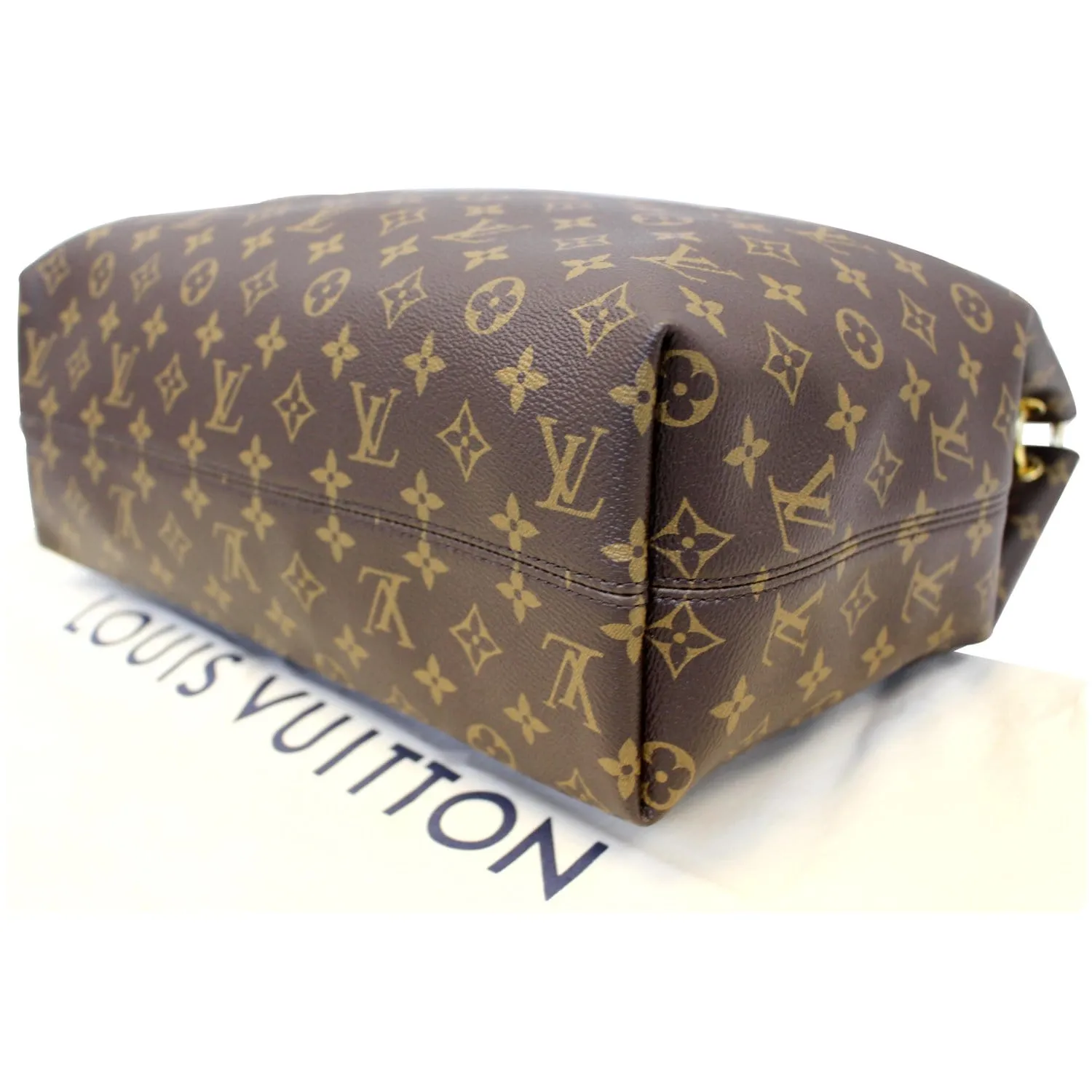 LOUIS VUITTON Graceful MM Monogram Canvas Shoulder Bag