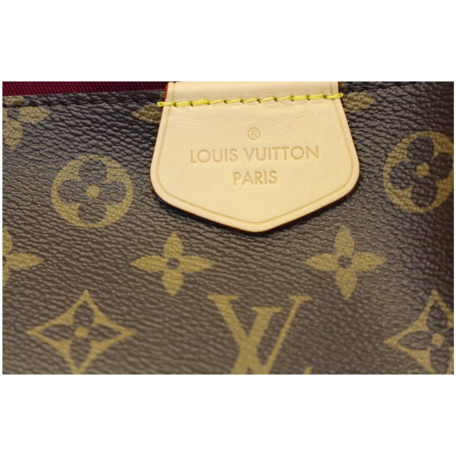 LOUIS VUITTON Graceful MM Monogram Canvas Shoulder Bag