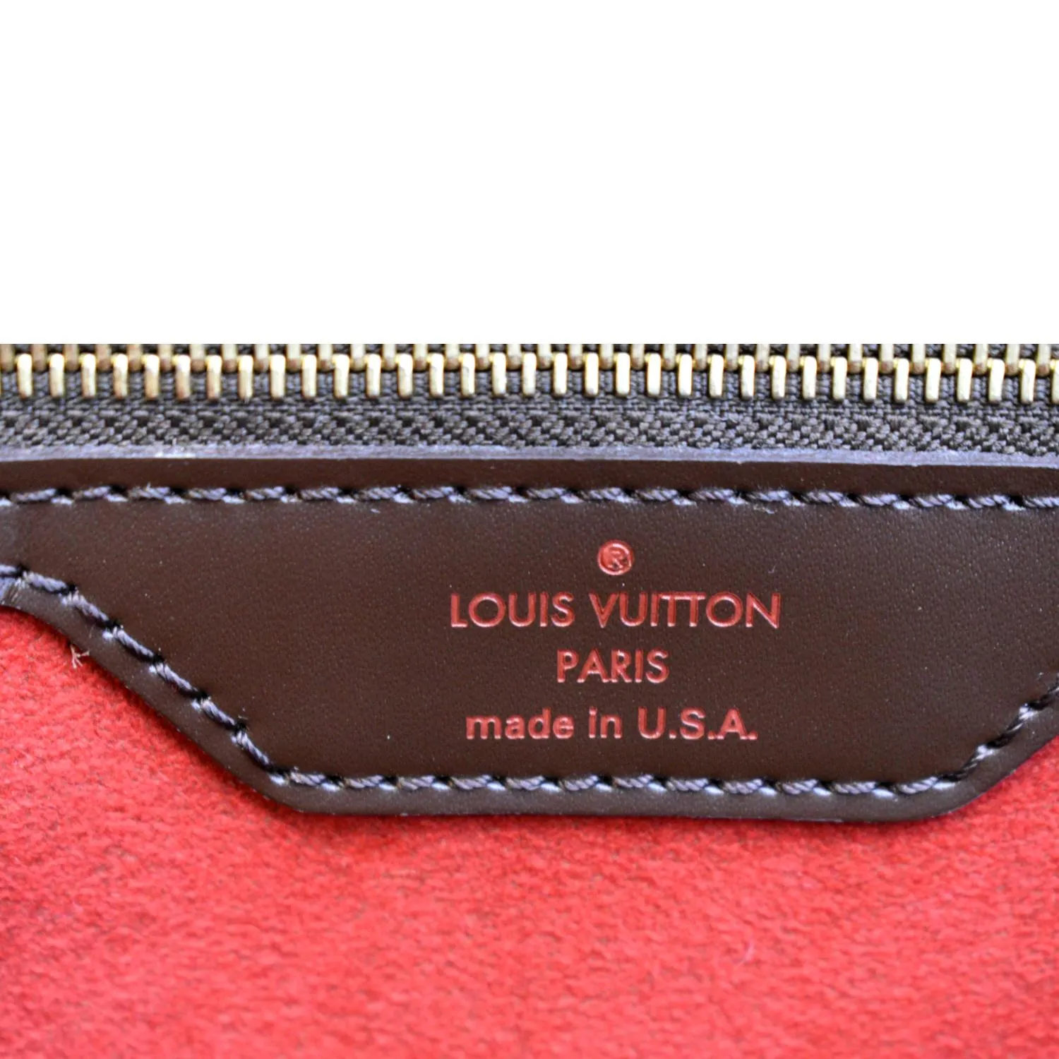 LOUIS VUITTON Hampstead PM Damier Ebene Shoulder Bag Brown