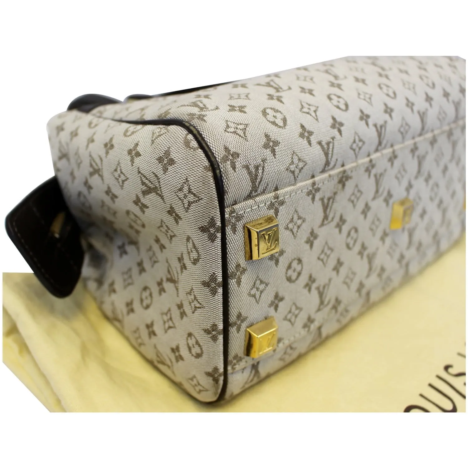 LOUIS VUITTON Josephine PM Monogram Mini Lin Satchel Bag