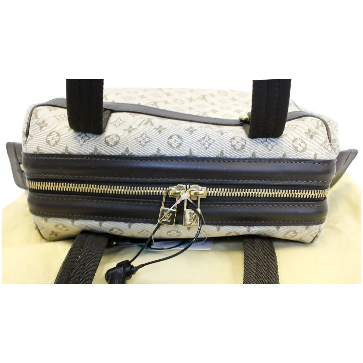 LOUIS VUITTON Josephine PM Monogram Mini Lin Satchel Bag