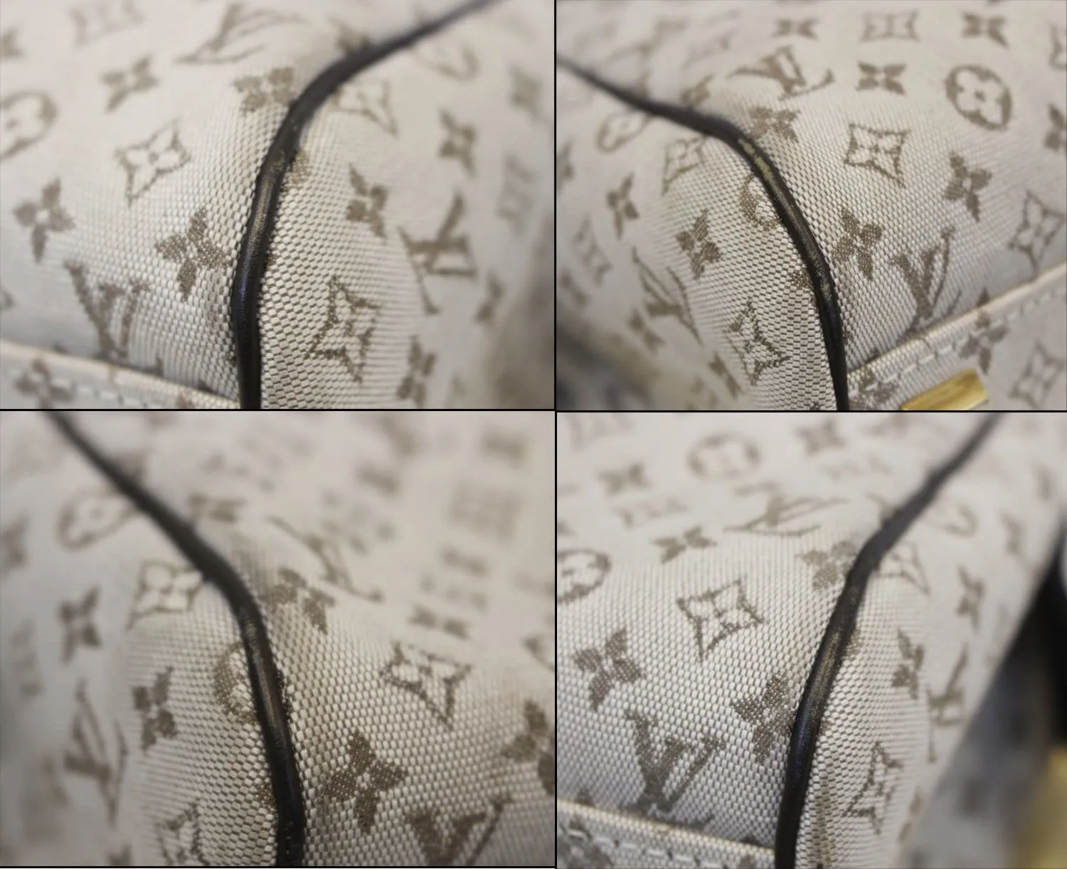 LOUIS VUITTON Josephine PM Monogram Mini Lin Satchel Bag