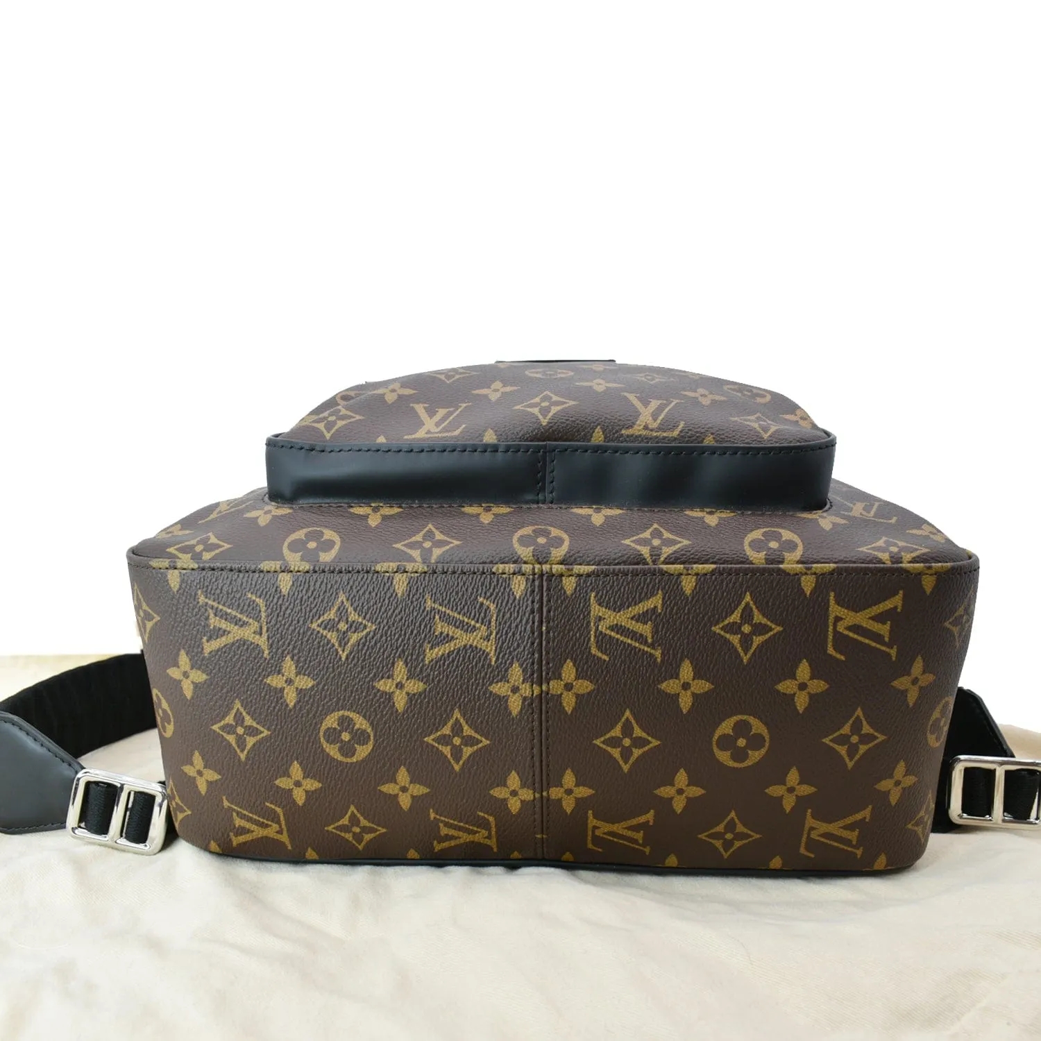 LOUIS VUITTON Josh Monogram Canvas Backpack Bag Brown