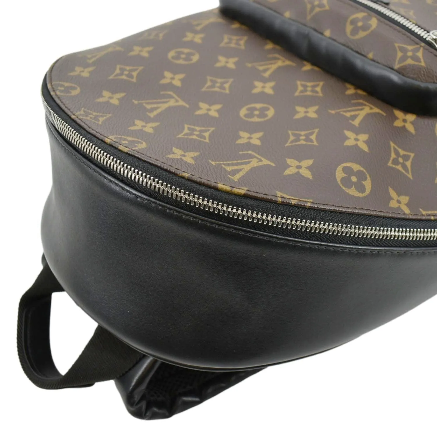 LOUIS VUITTON Josh Monogram Canvas Backpack Bag Brown